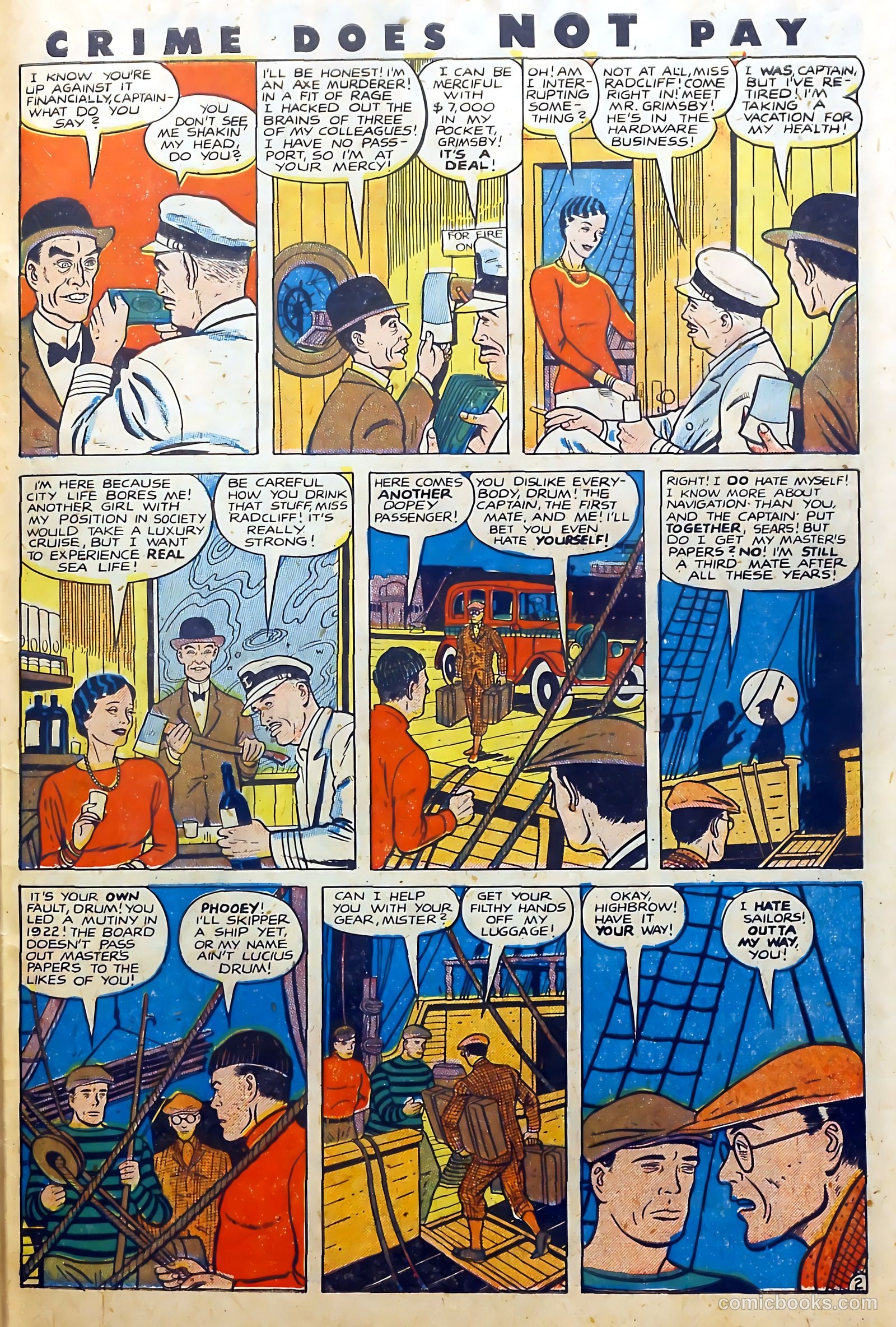 Crime Does Not Pay #73 (1949) — page 43 of 54