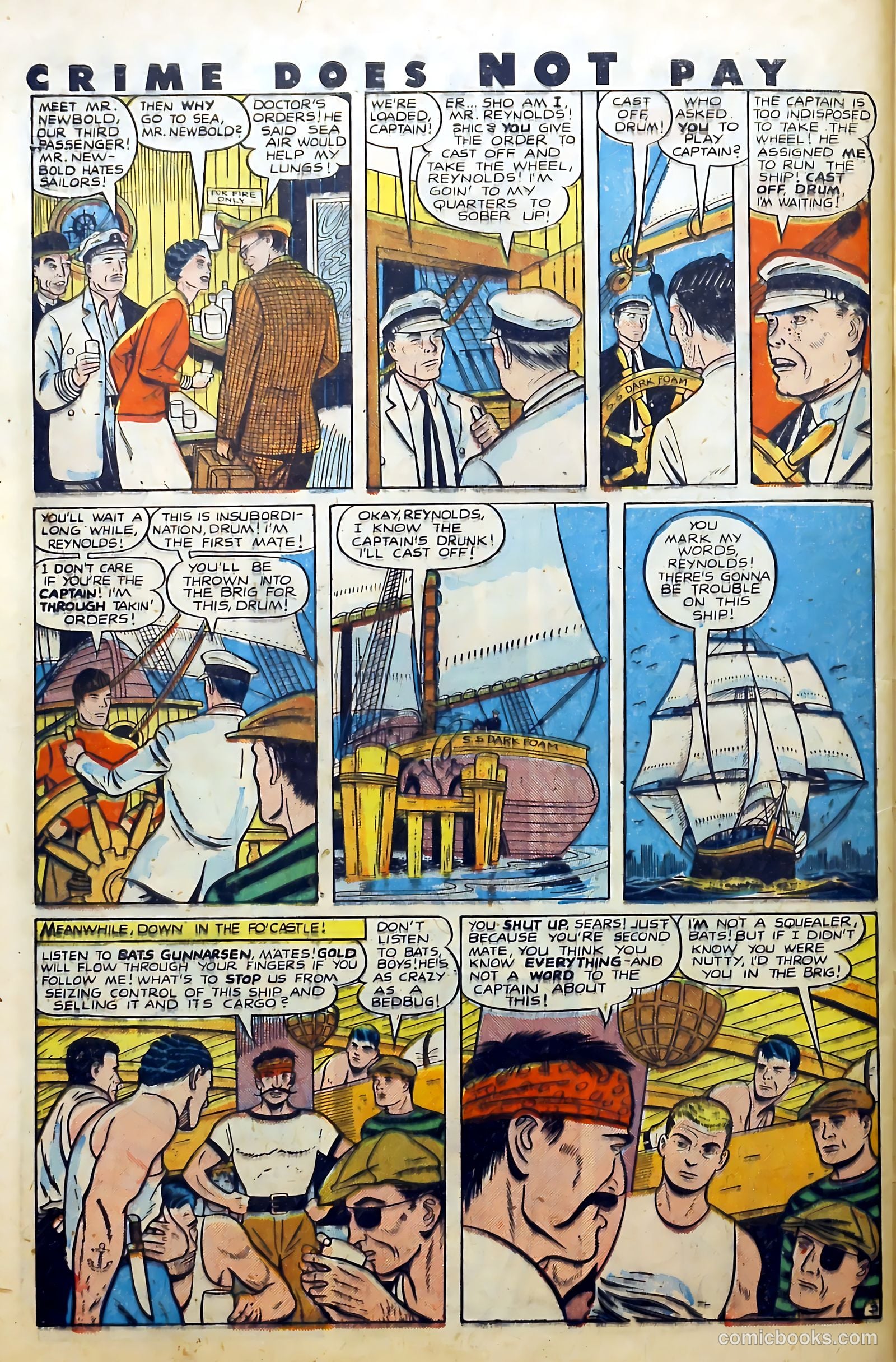 Crime Does Not Pay #73 (1949) — page 44 of 54