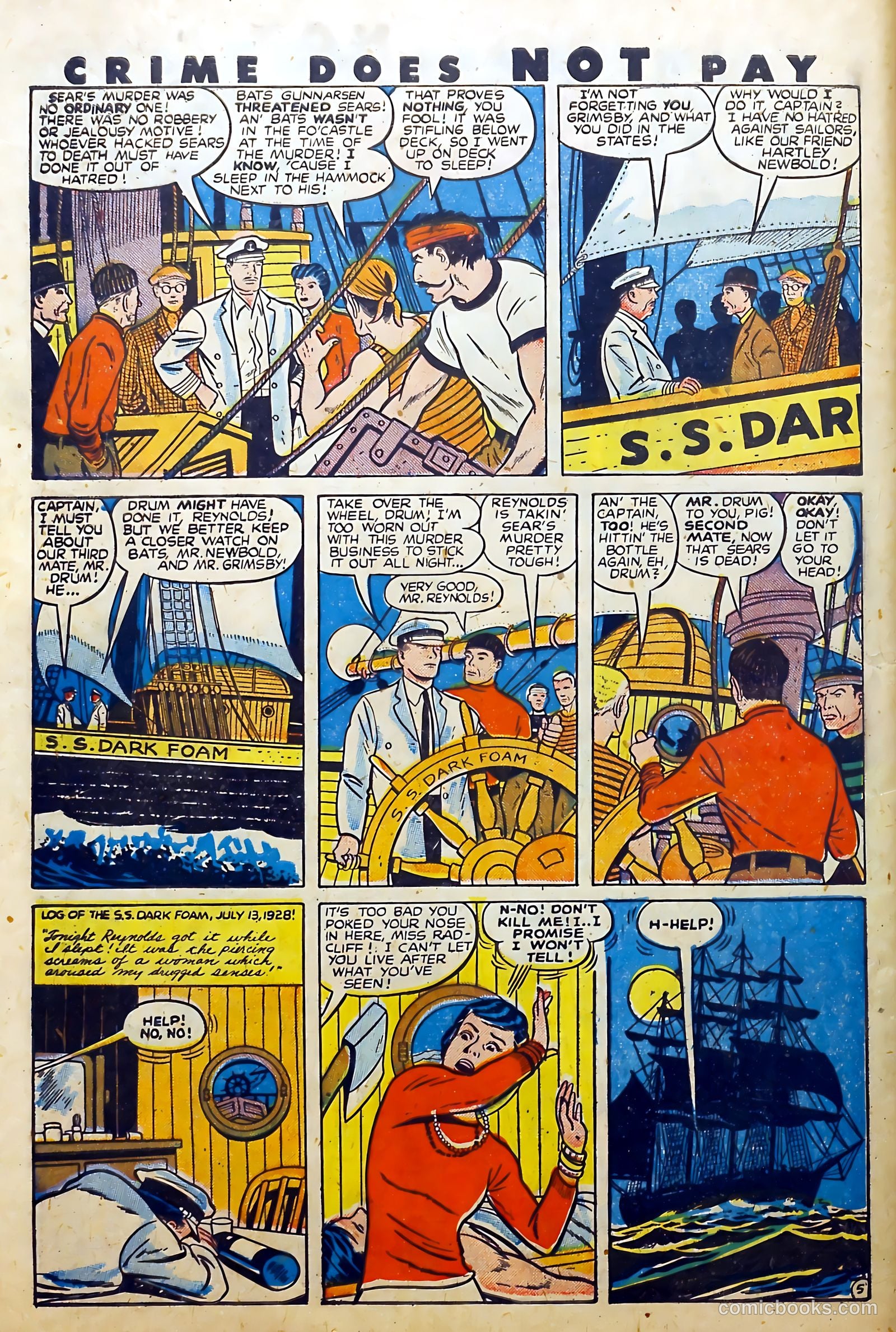 Crime Does Not Pay #73 (1949) — page 46 of 54