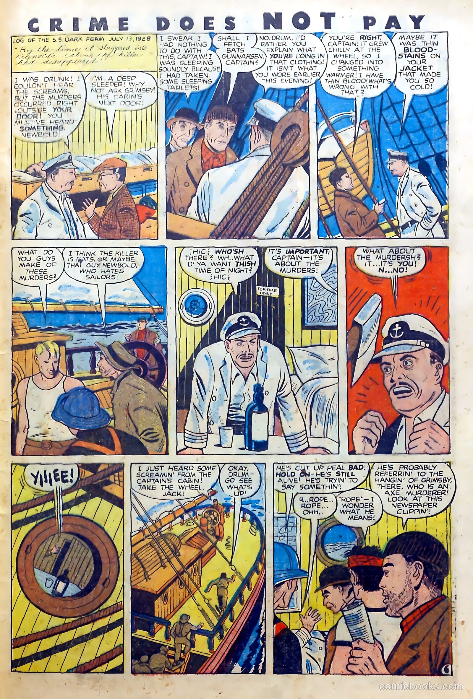 Crime Does Not Pay #73 (1949) — page 47 of 54