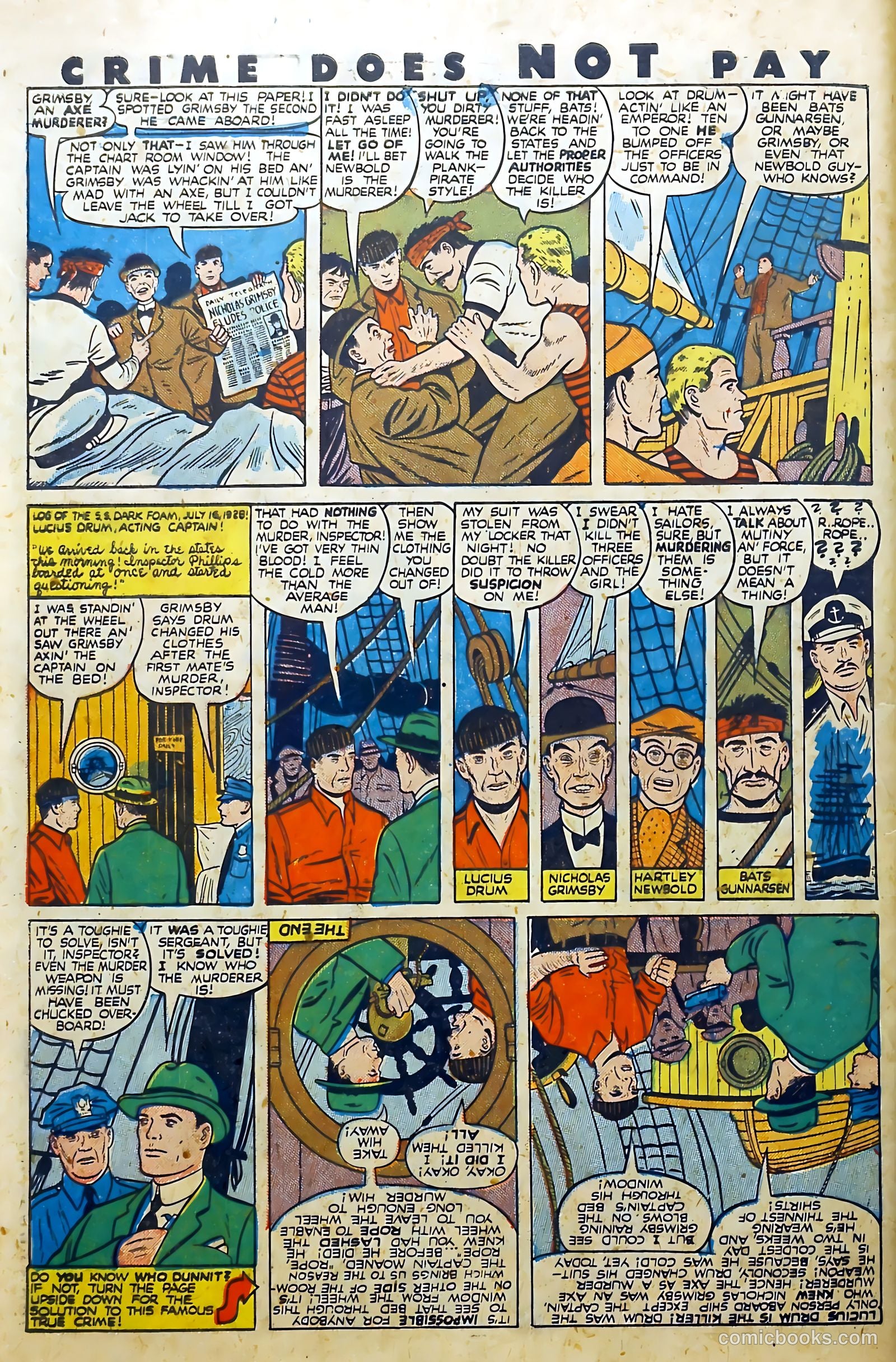 Crime Does Not Pay #73 (1949) — page 48 of 54
