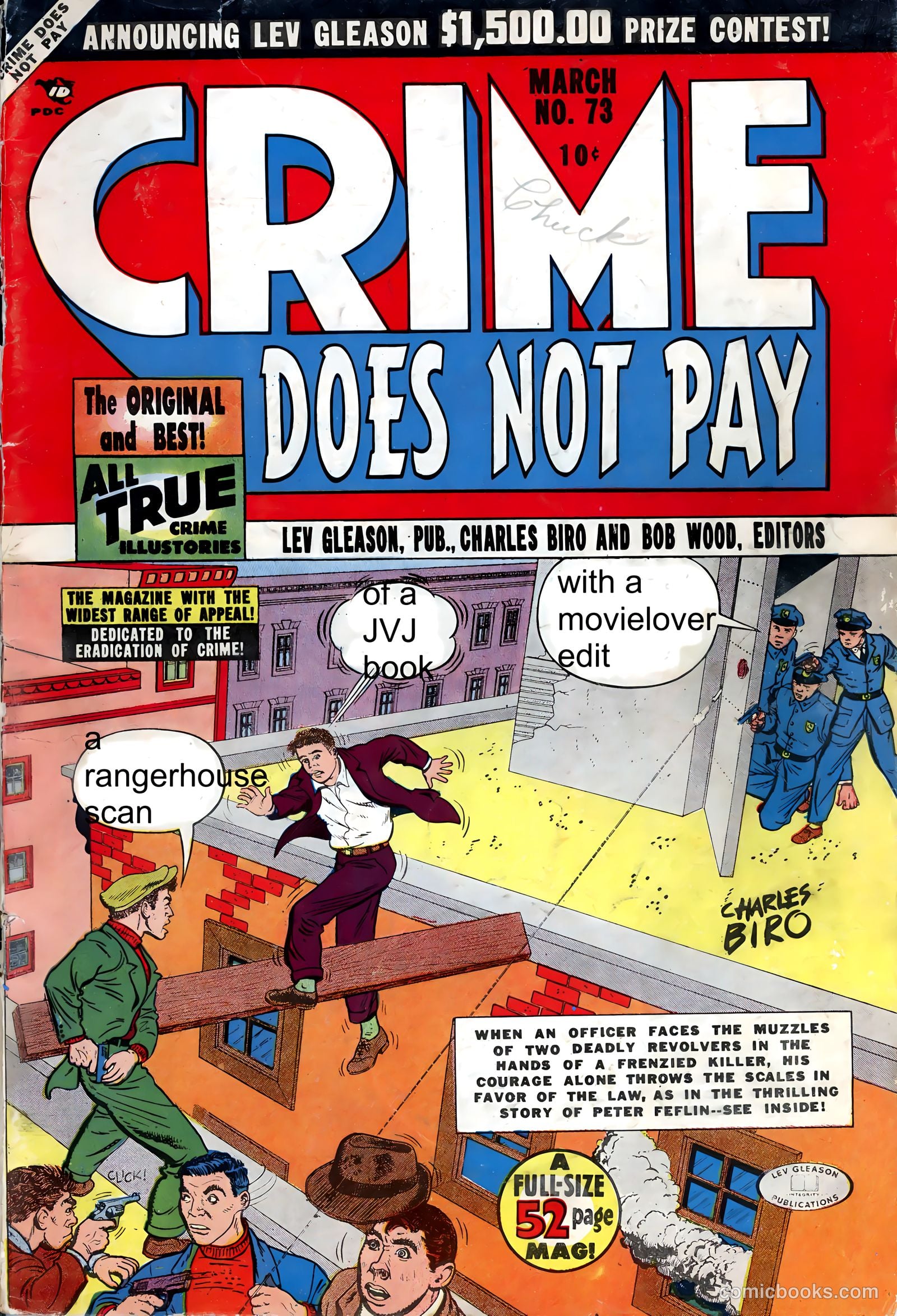 Crime Does Not Pay #73 (1949) — page 54 of 54