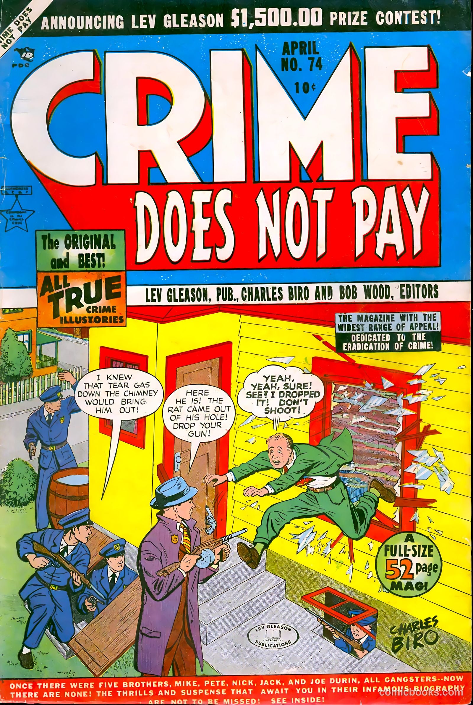 Crime Does Not Pay #74
