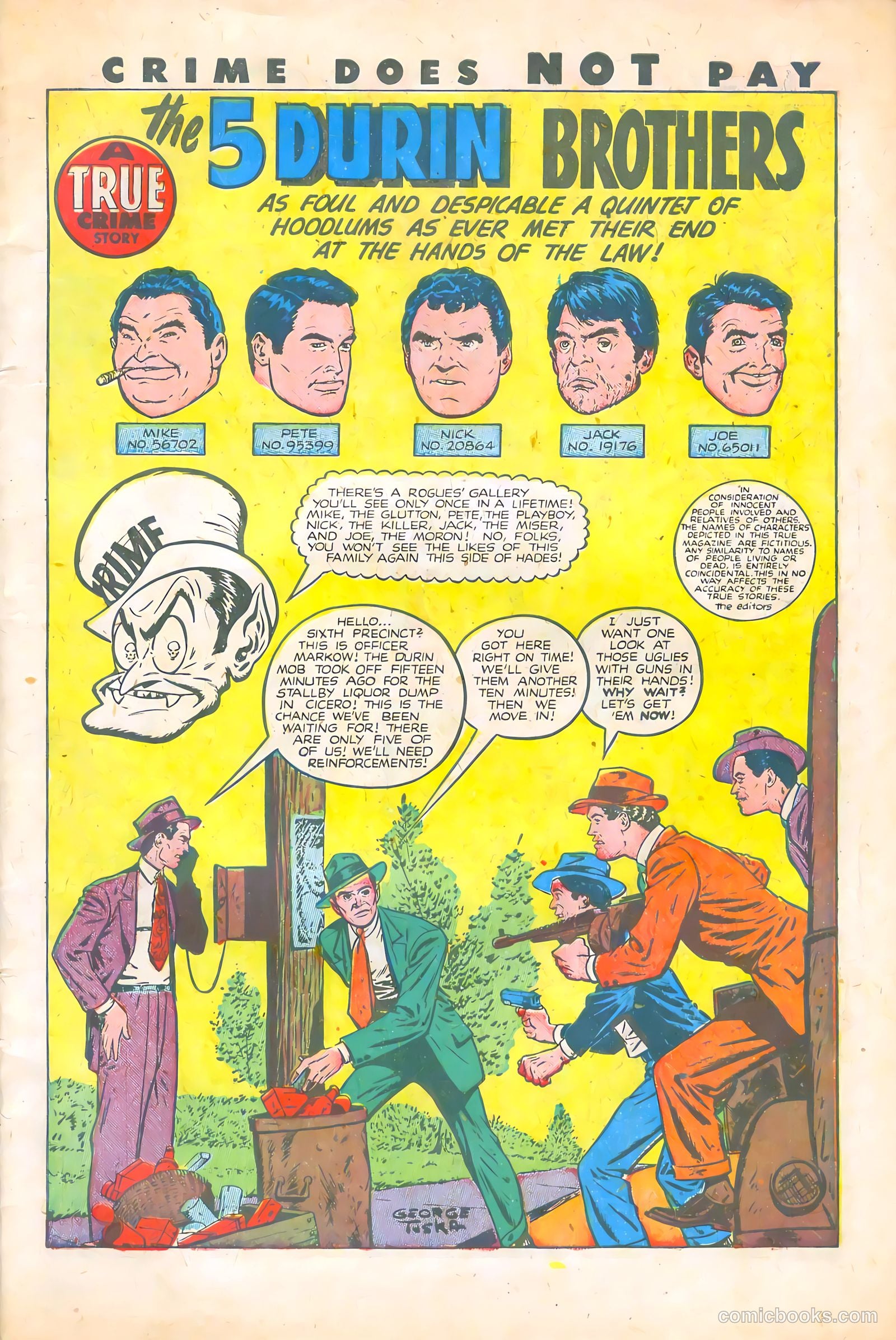 Crime Does Not Pay #74 (1949) — page 3 of 53