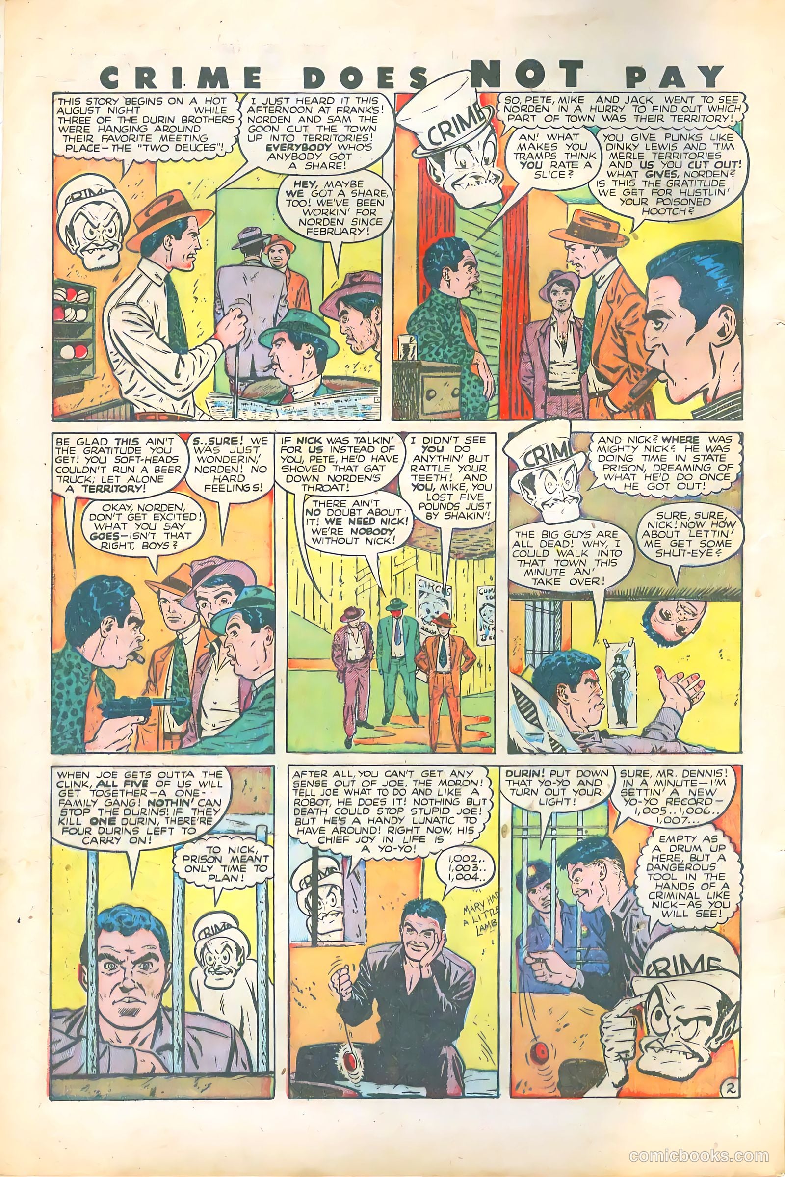 Crime Does Not Pay #74 (1949) — page 4 of 53