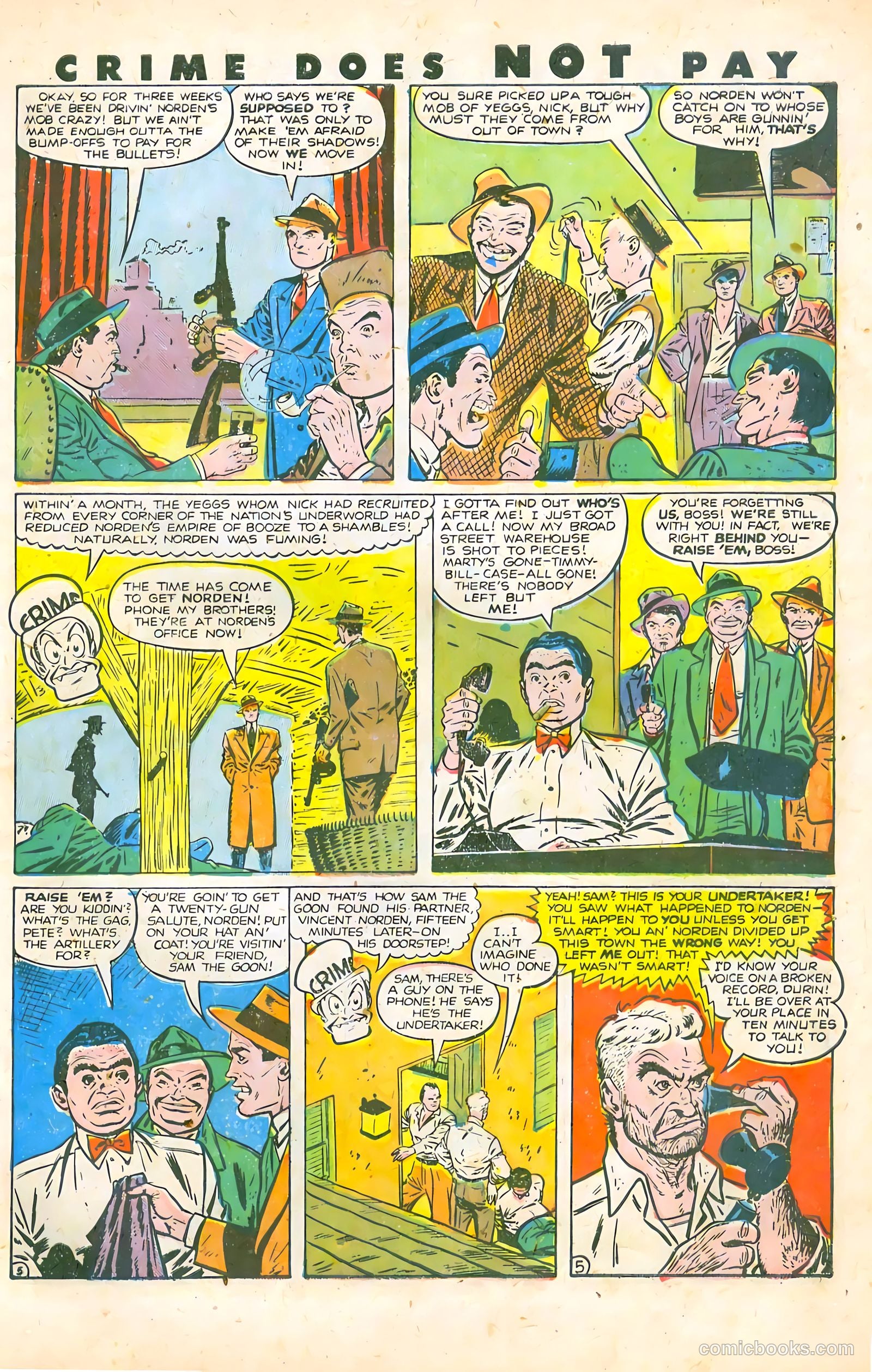 Crime Does Not Pay #74 (1949) — page 7 of 53