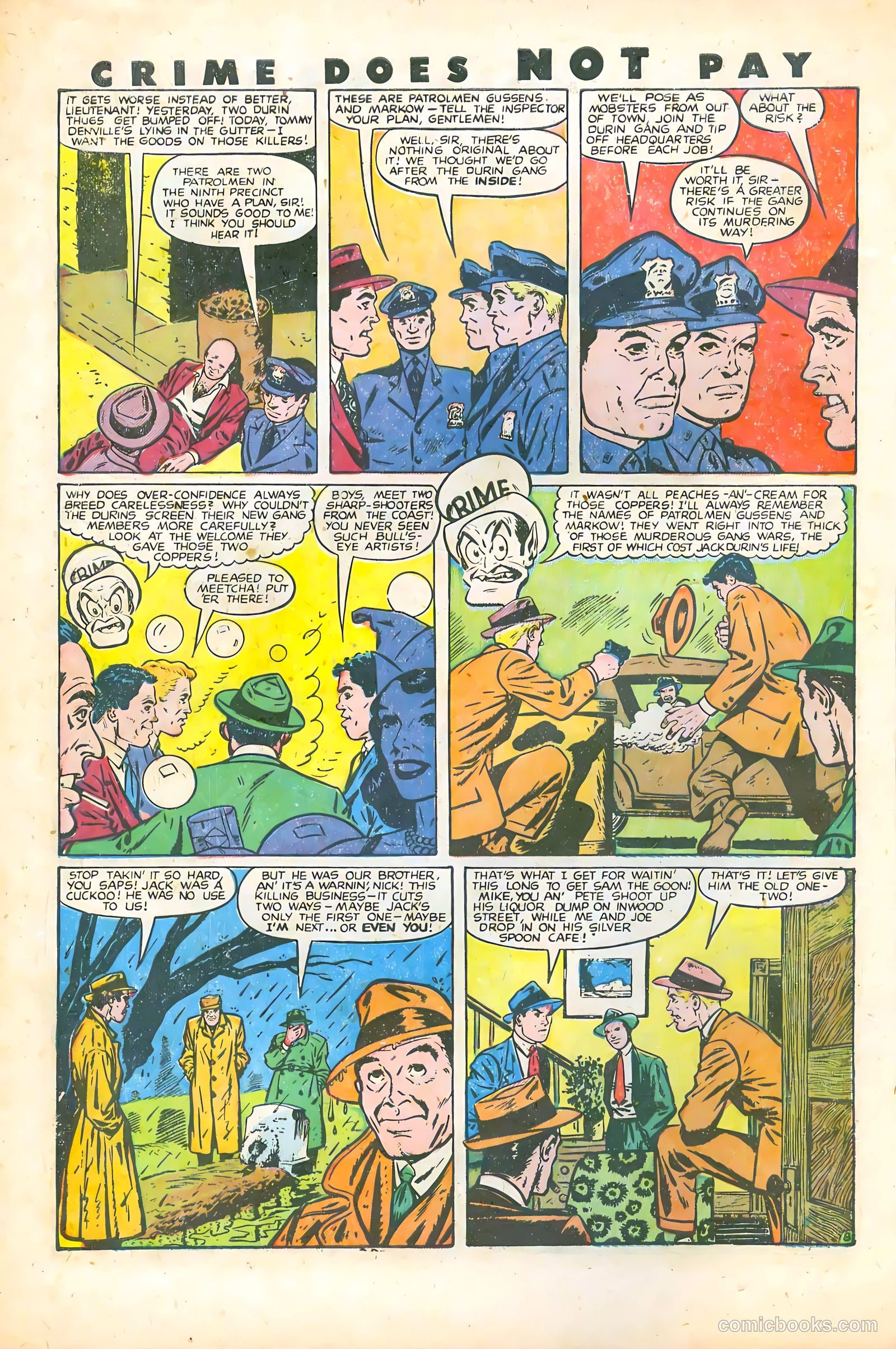 Crime Does Not Pay #74 (1949) — page 10 of 53