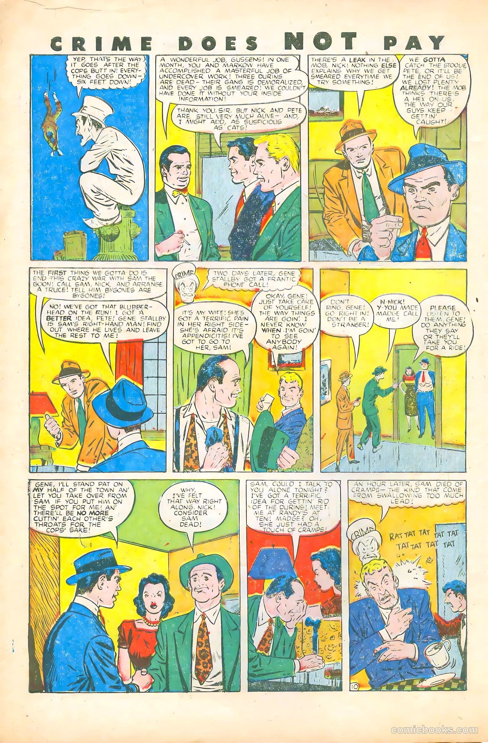 Crime Does Not Pay #74 (1949) — page 12 of 53