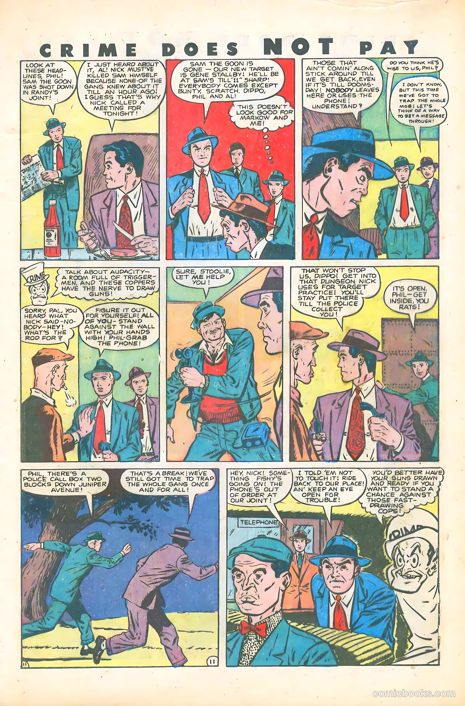 Crime Does Not Pay #74 (1949) — page 13 of 53