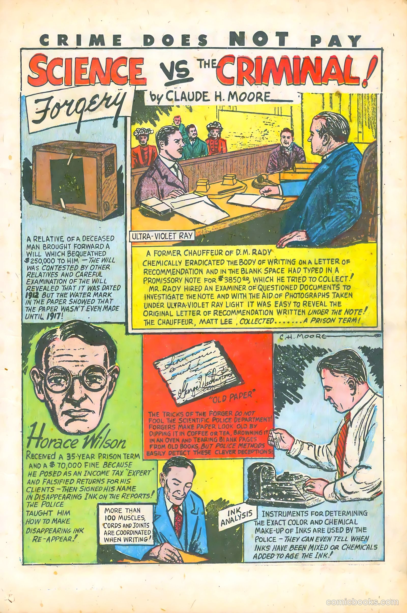 Crime Does Not Pay #74 (1949) — page 15 of 53