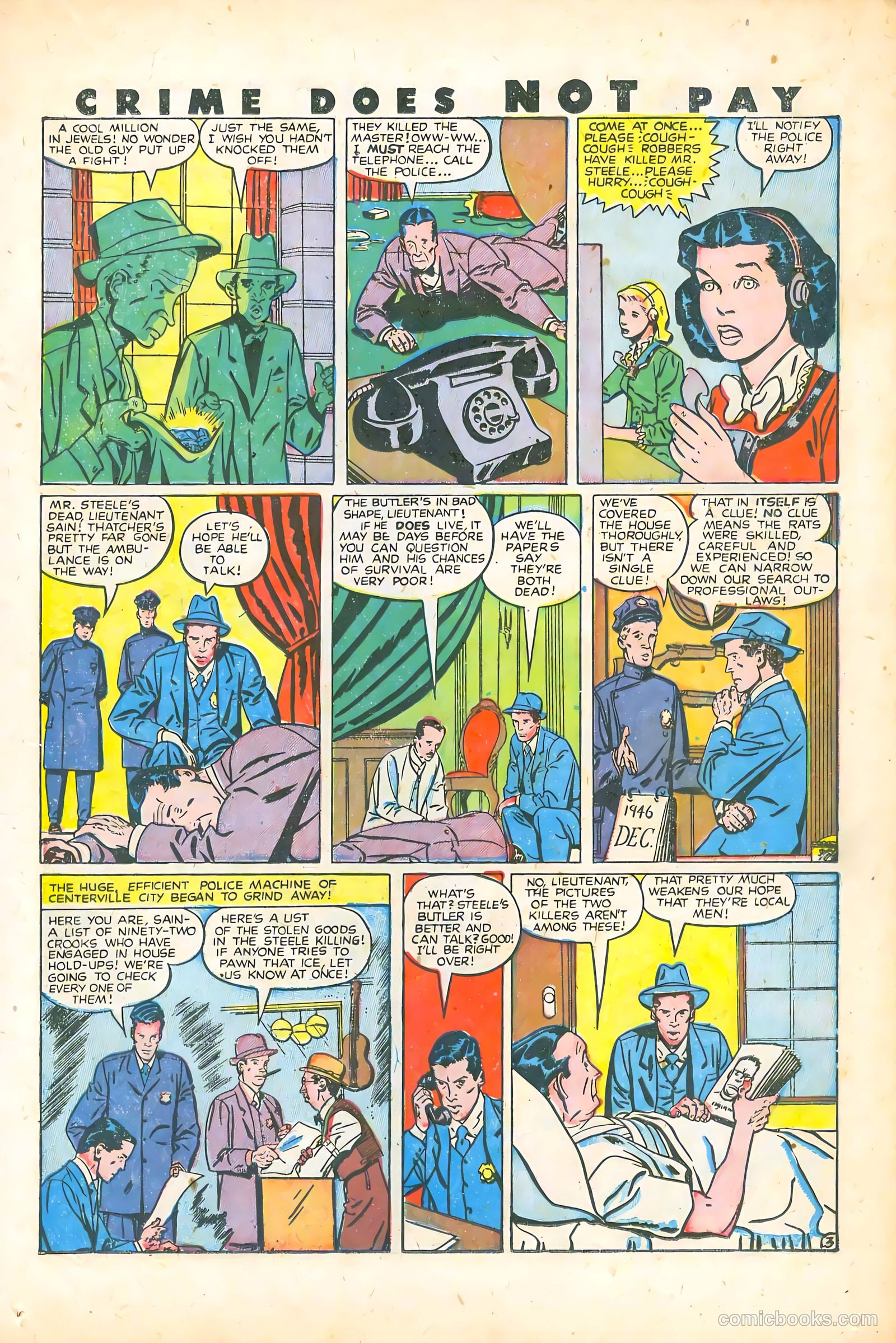 Crime Does Not Pay #74 (1949) — page 19 of 53
