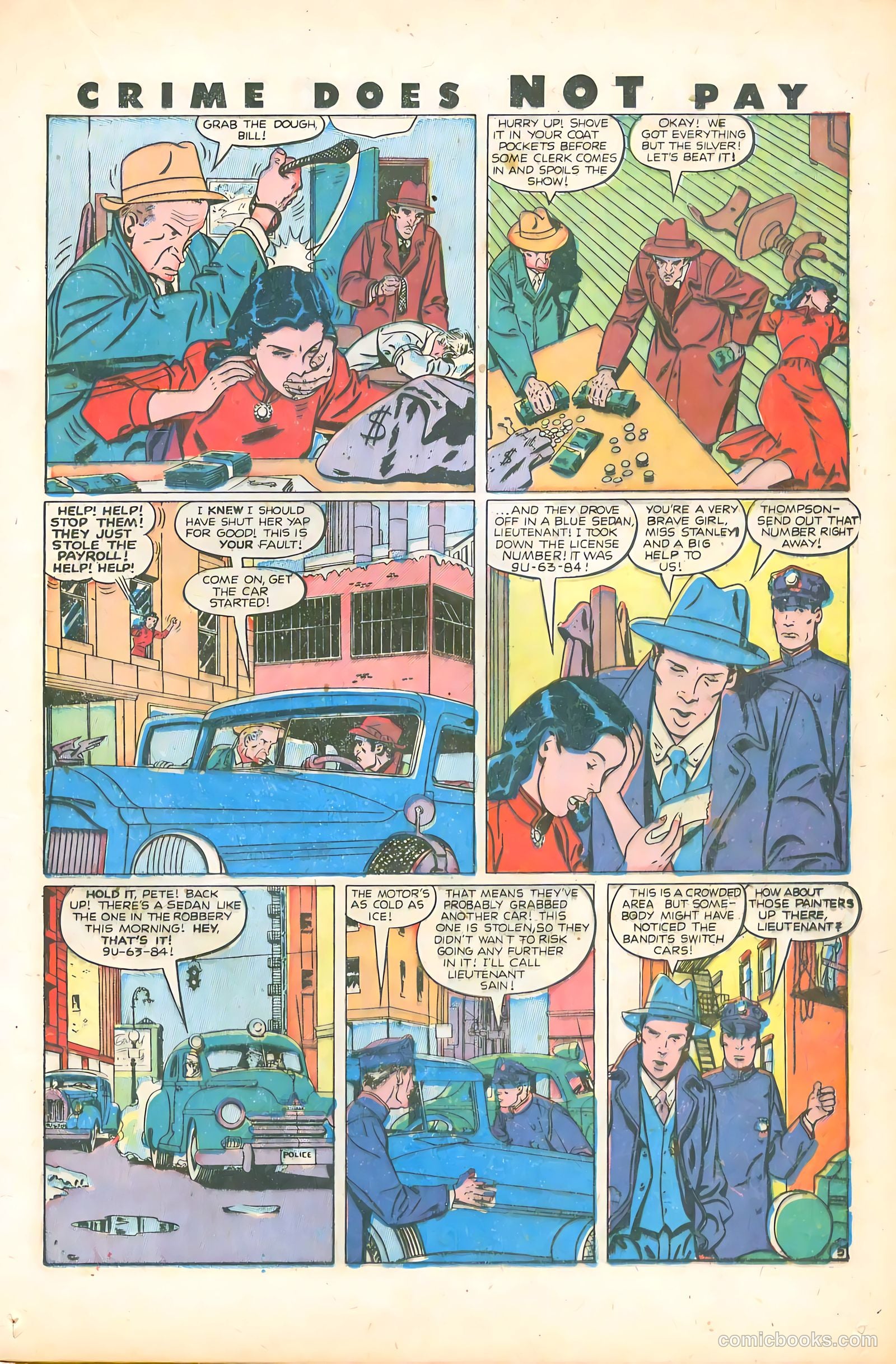Crime Does Not Pay #74 (1949) — page 21 of 53