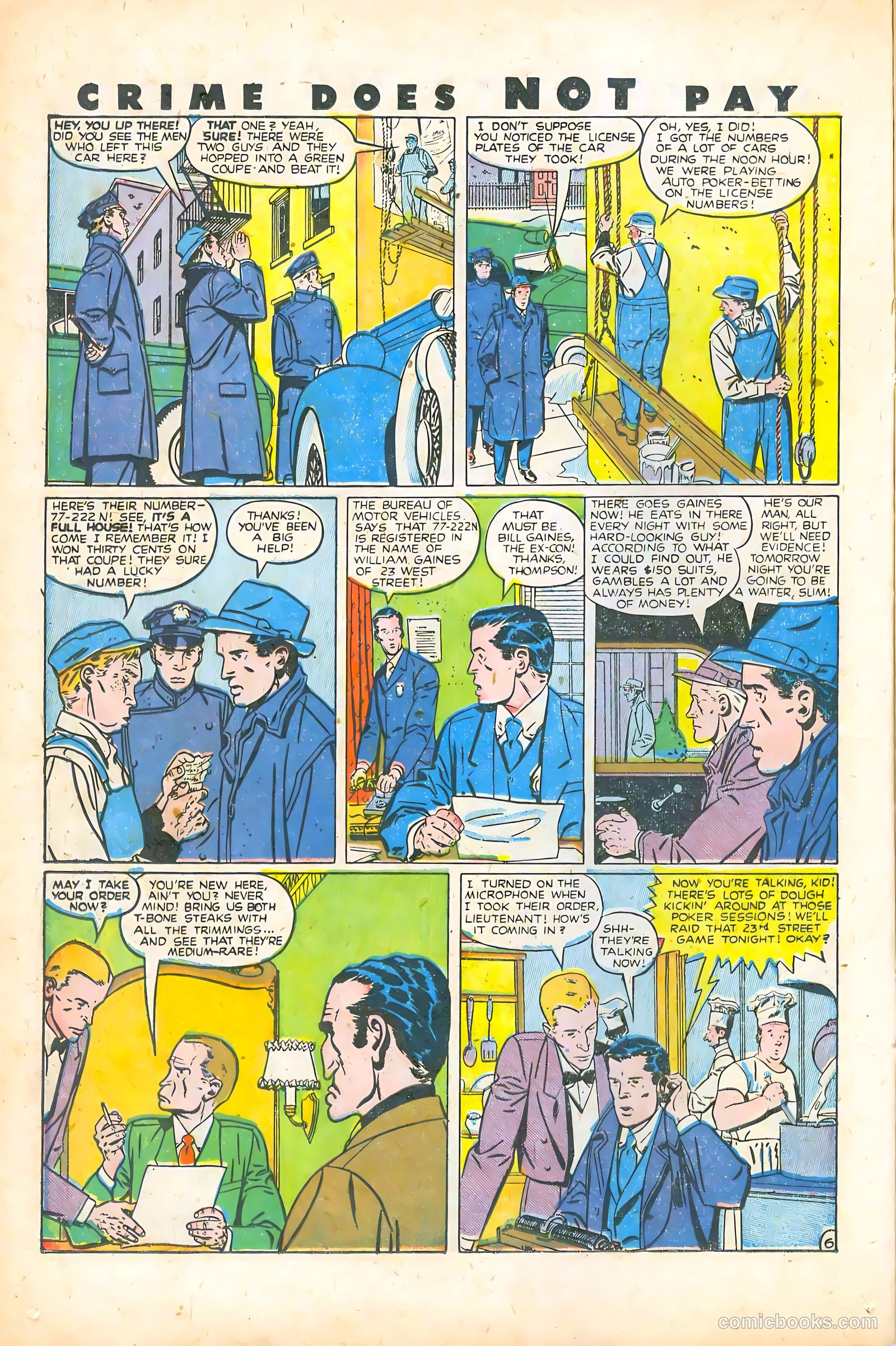 Crime Does Not Pay #74 (1949) — page 22 of 53
