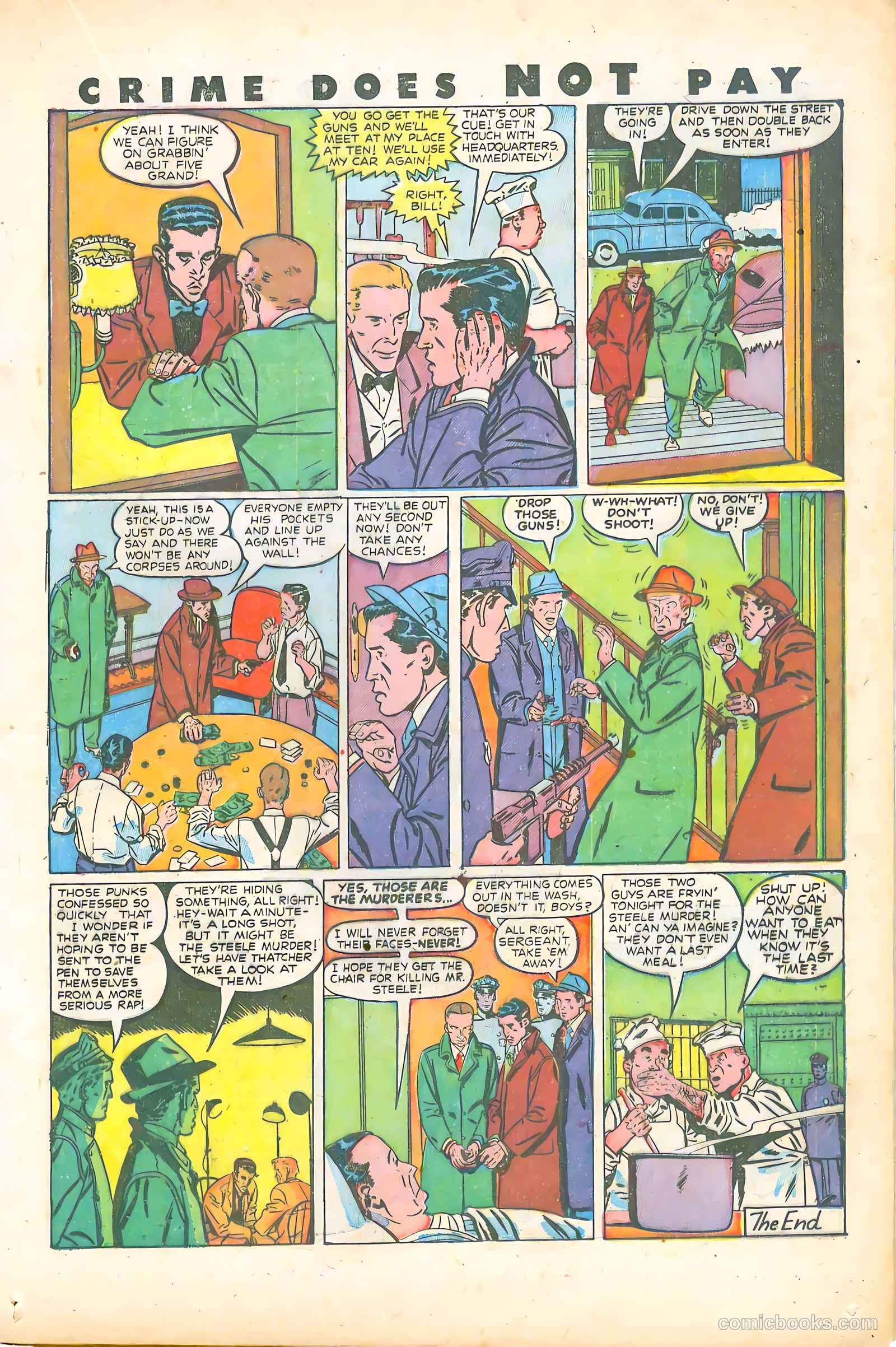 Crime Does Not Pay #74 (1949) — page 23 of 53