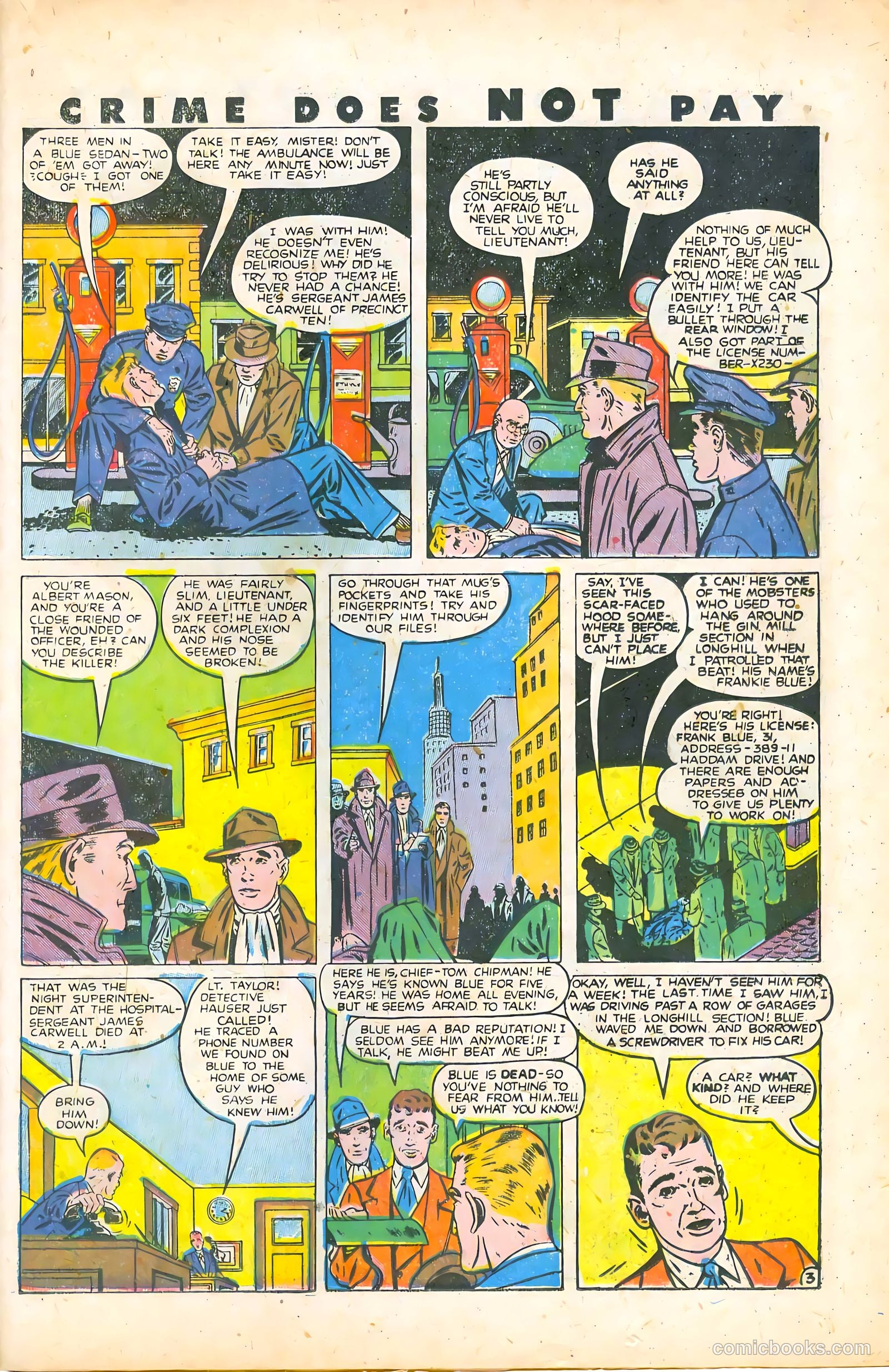 Crime Does Not Pay #74 (1949) — page 32 of 53