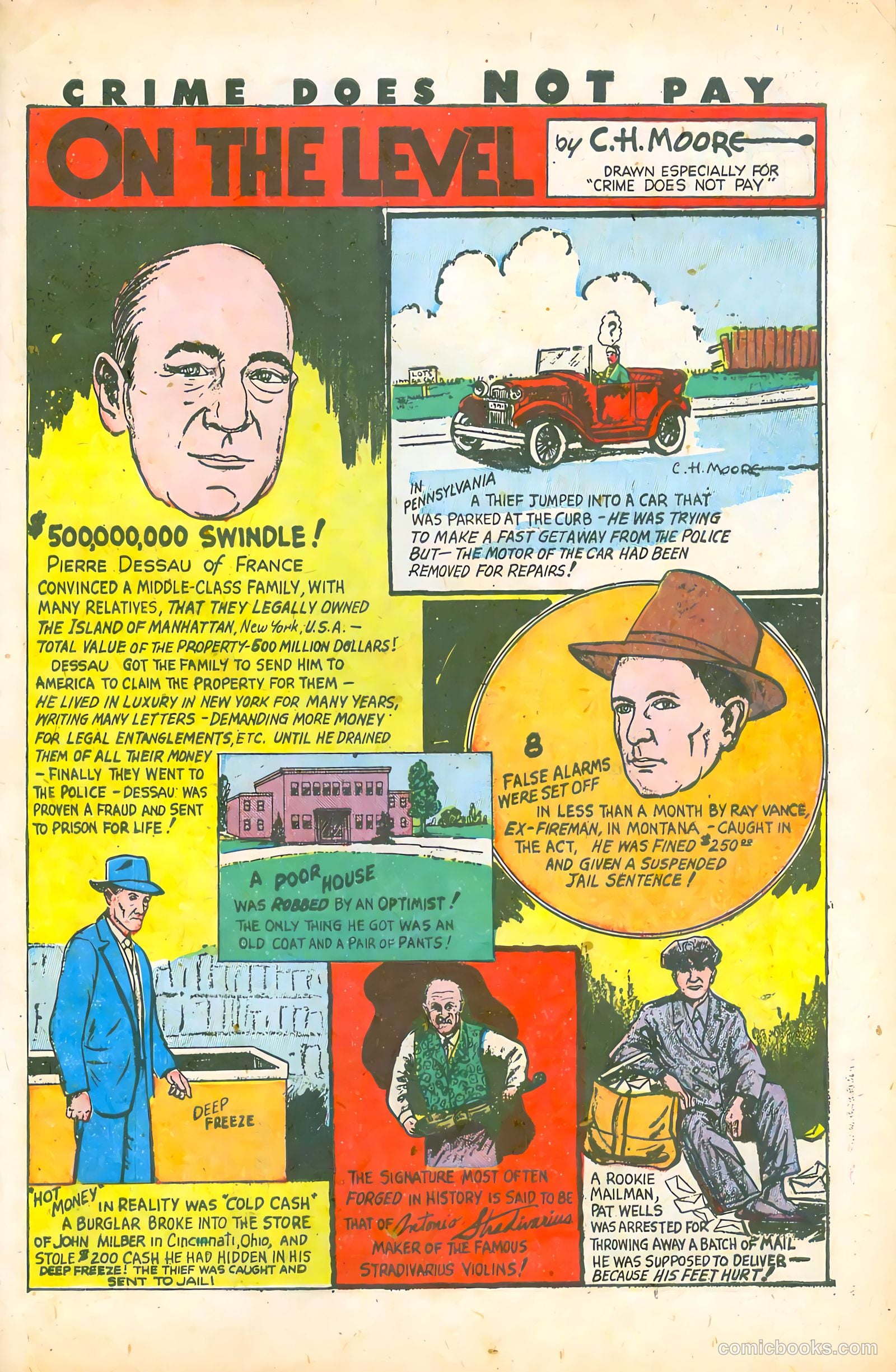Crime Does Not Pay #74 (1949) — page 40 of 53