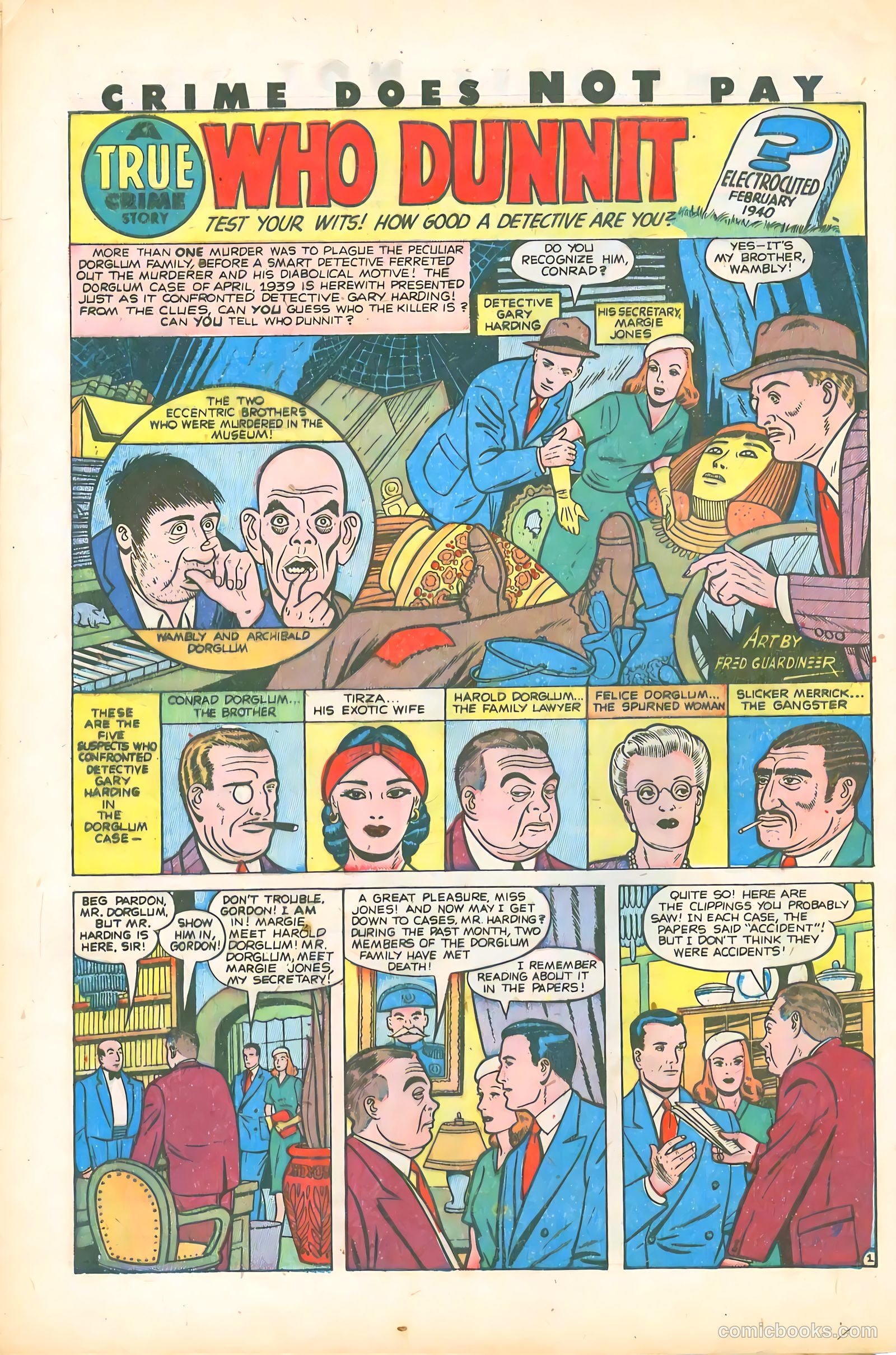 Crime Does Not Pay #74 (1949) — page 41 of 53