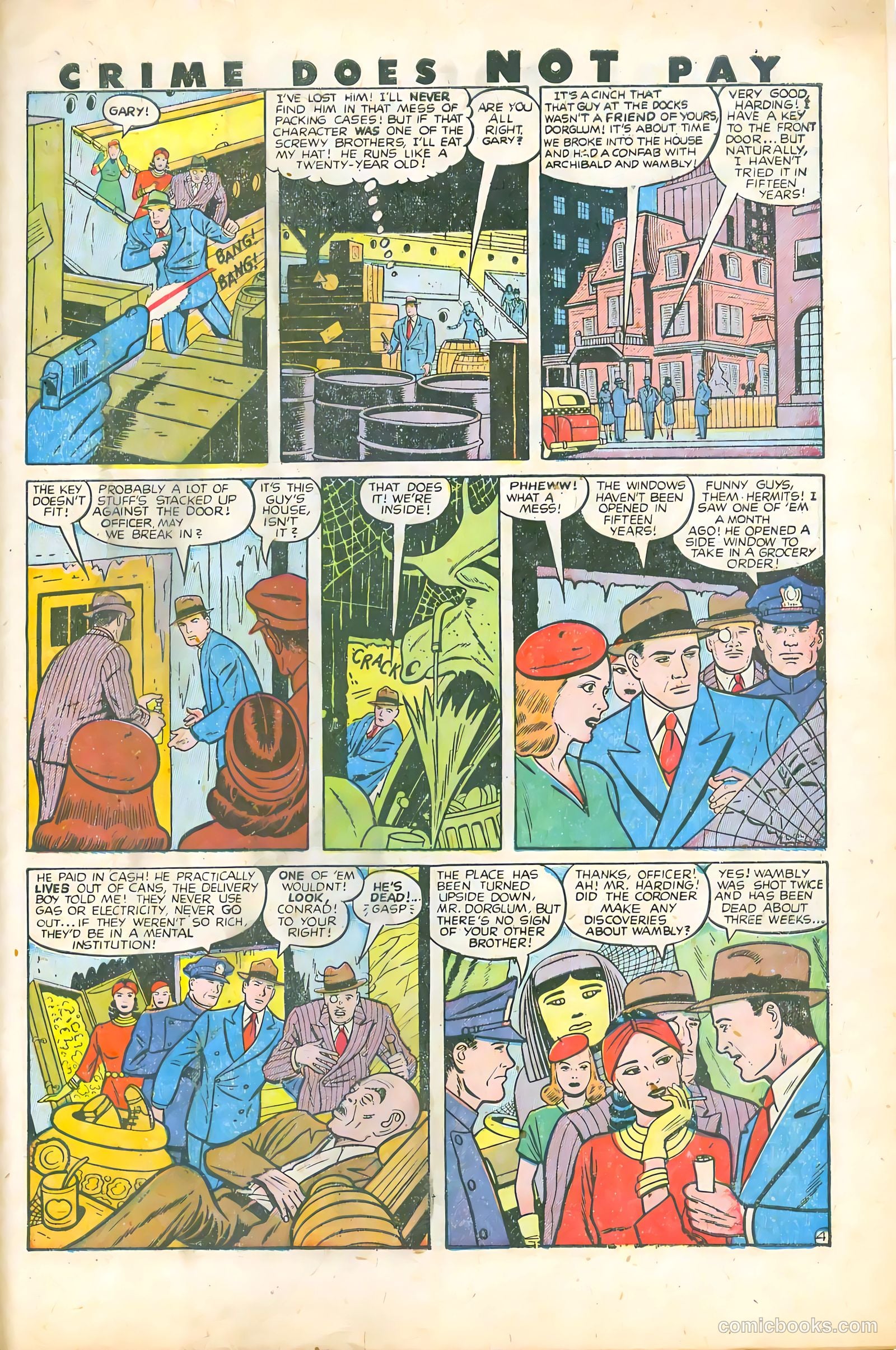Crime Does Not Pay #74 (1949) — page 44 of 53