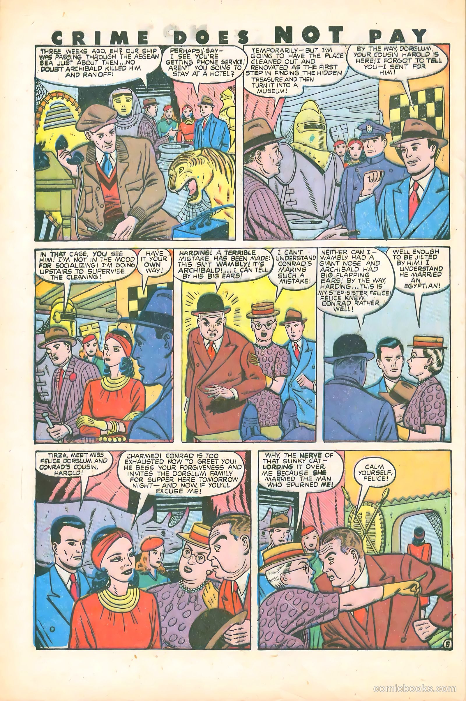 Crime Does Not Pay #74 (1949) — page 45 of 53