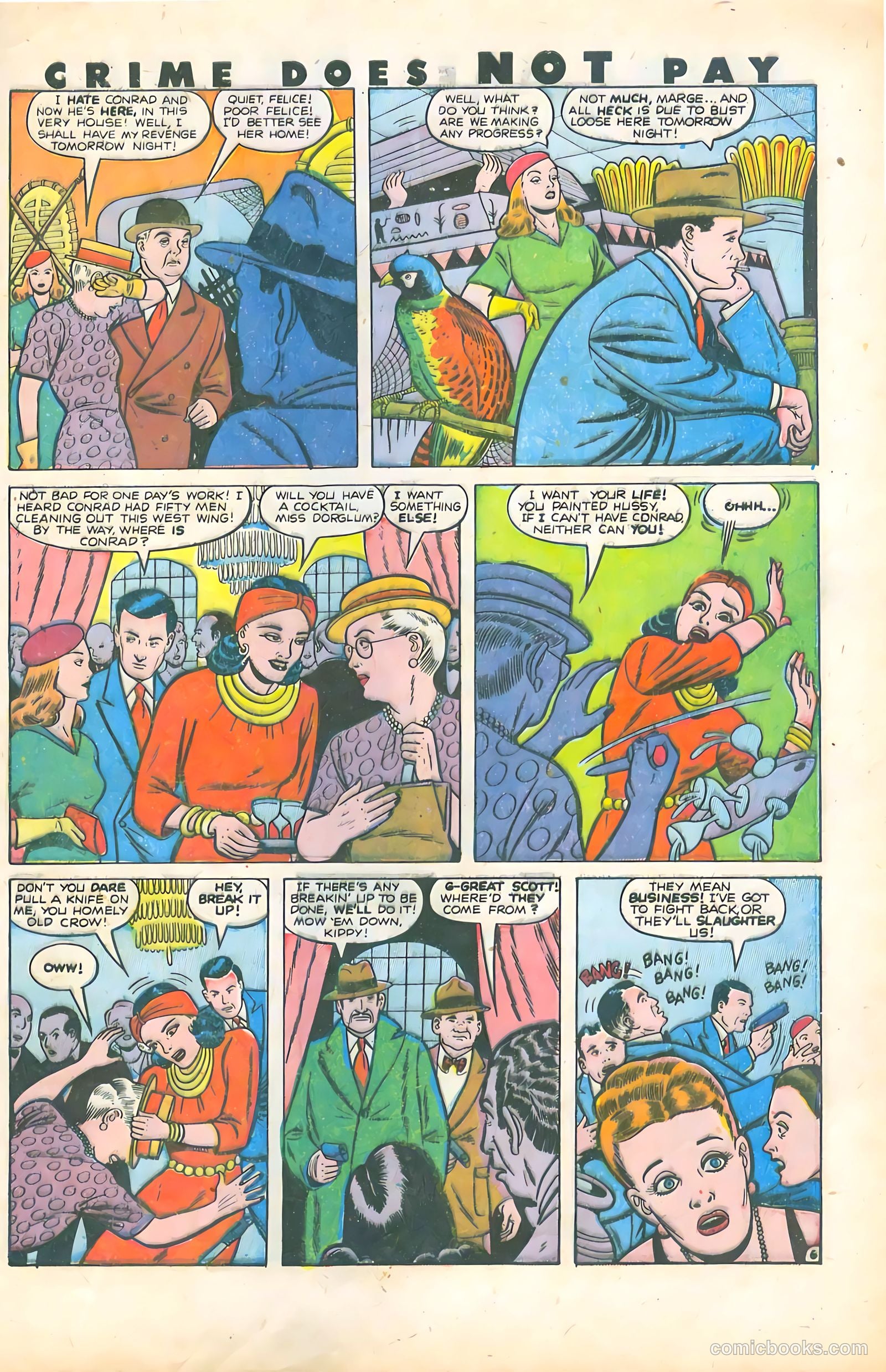 Crime Does Not Pay #74 (1949) — page 46 of 53