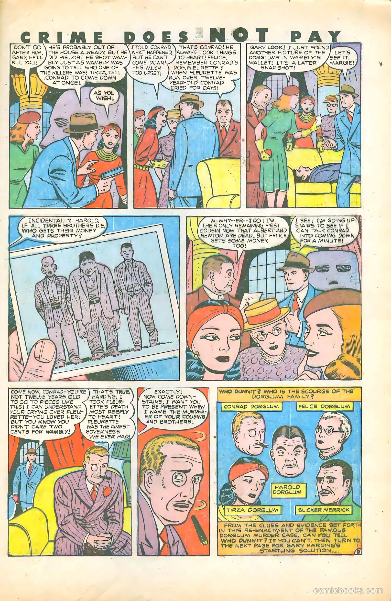 Crime Does Not Pay #74 (1949) — page 48 of 53
