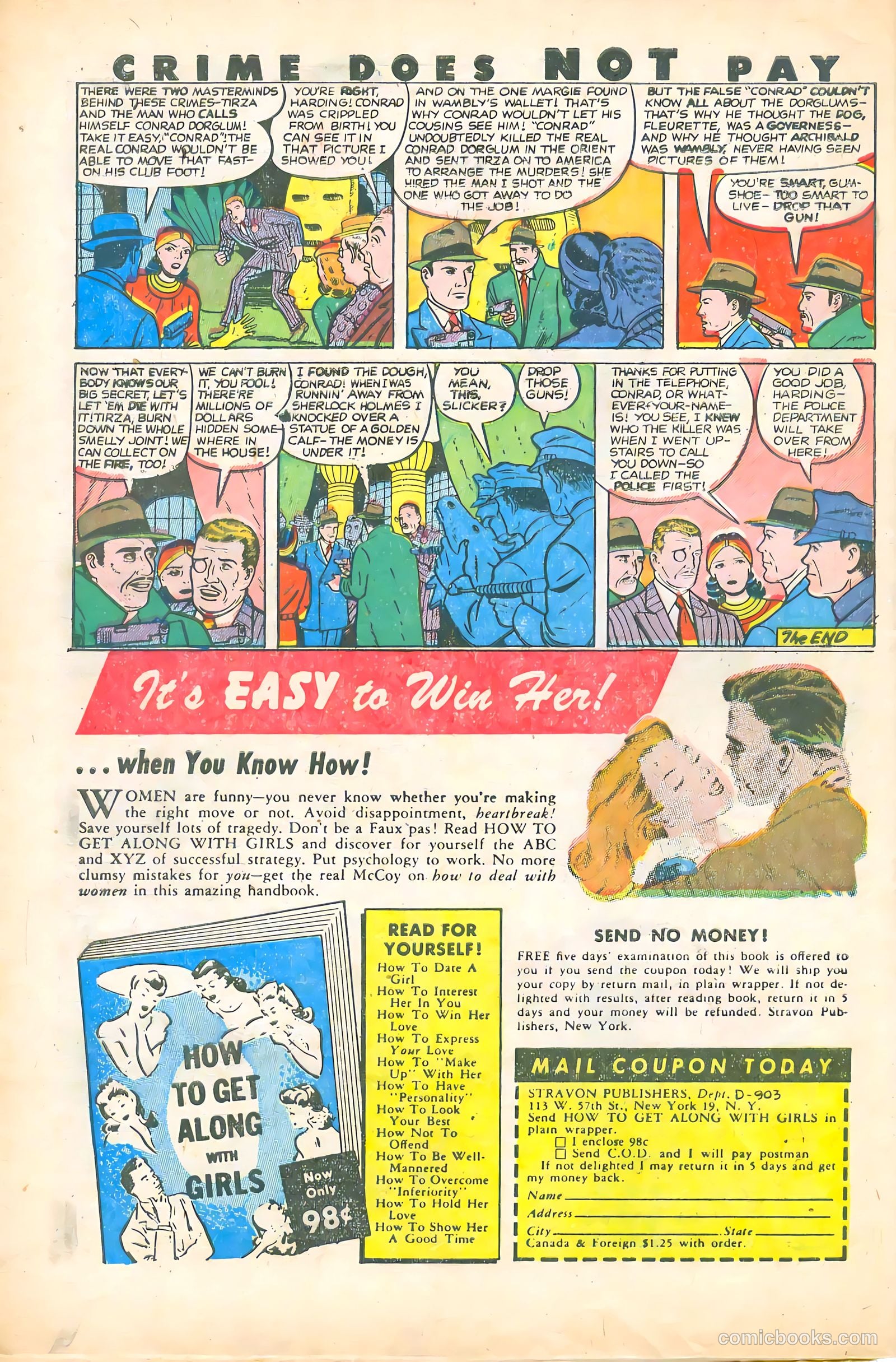 Crime Does Not Pay #74 (1949) — page 49 of 53