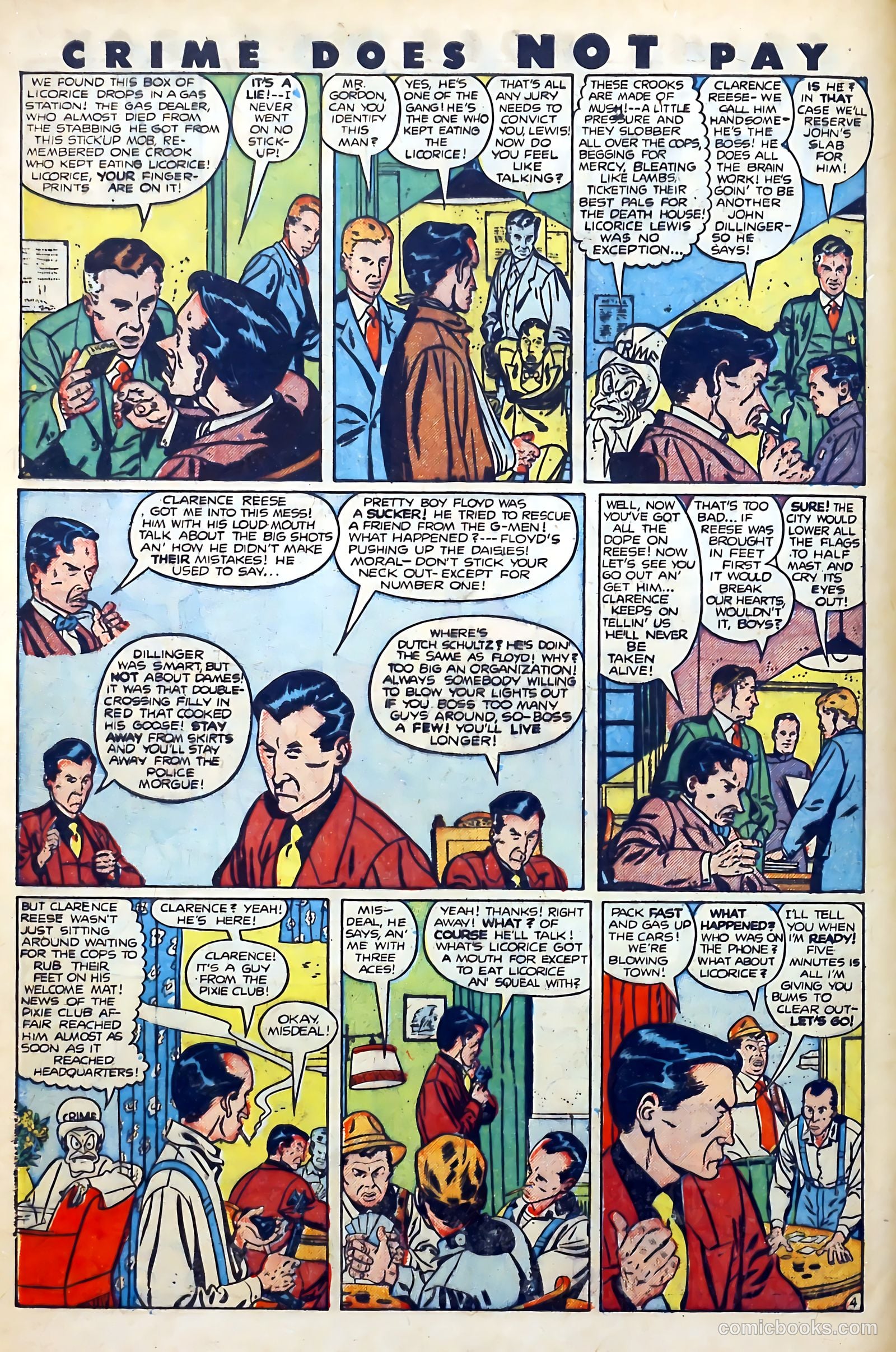 Crime Does Not Pay #76 (1949) — page 6 of 52