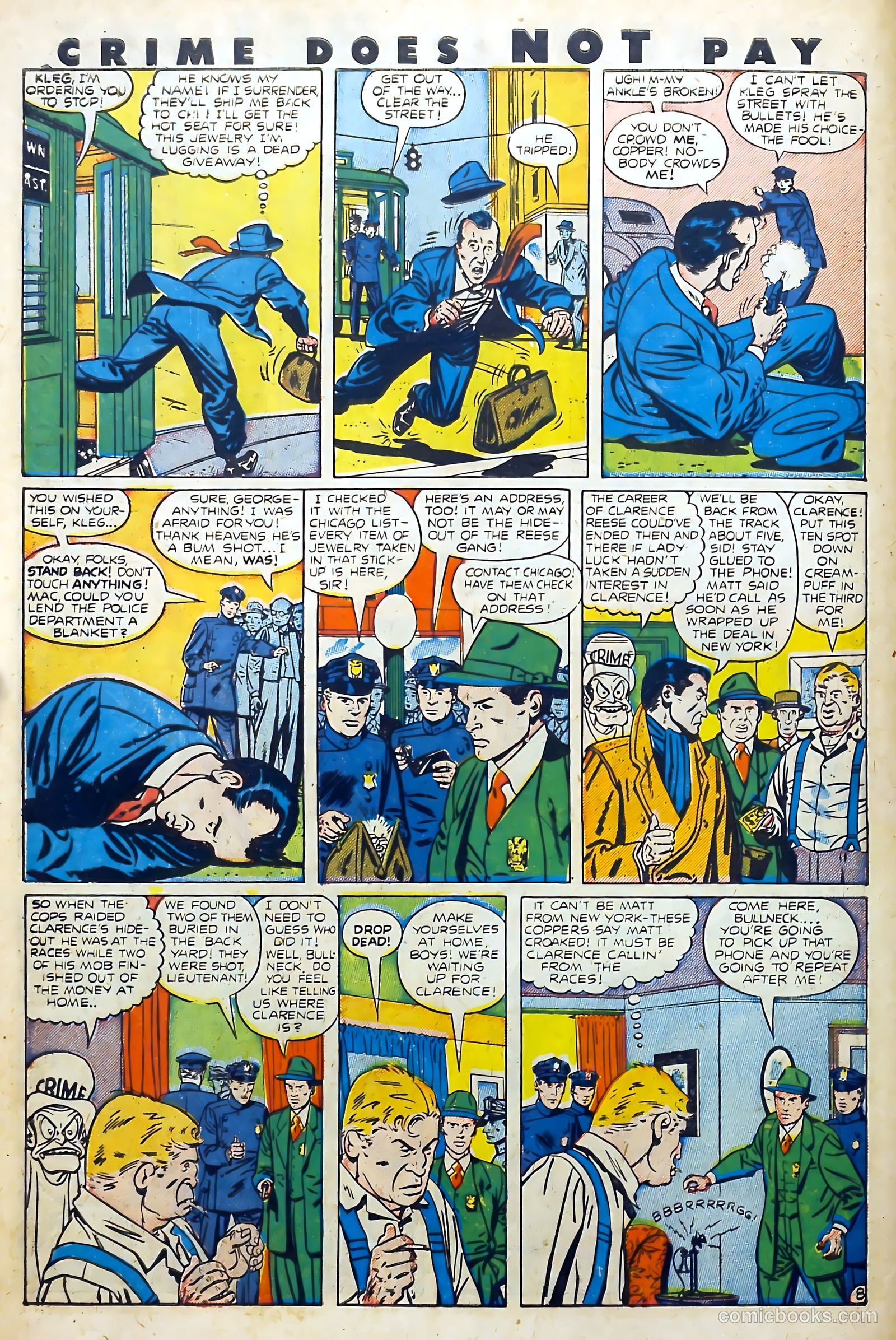 Crime Does Not Pay #76 (1949) — page 10 of 52