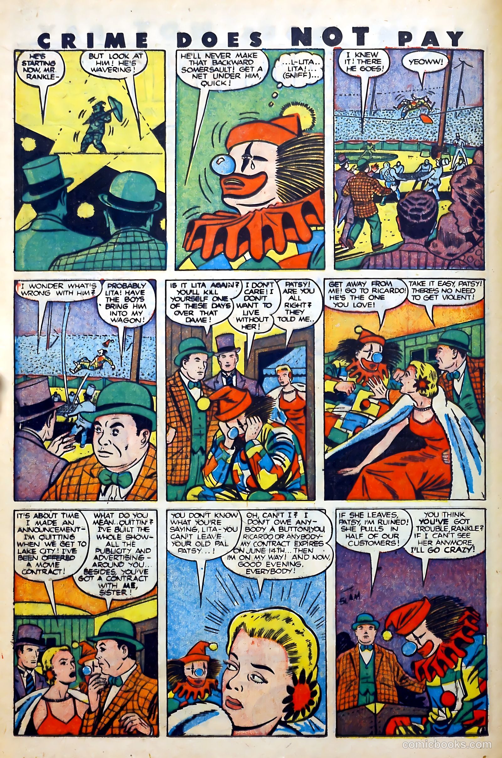 Crime Does Not Pay #76 (1949) — page 16 of 52