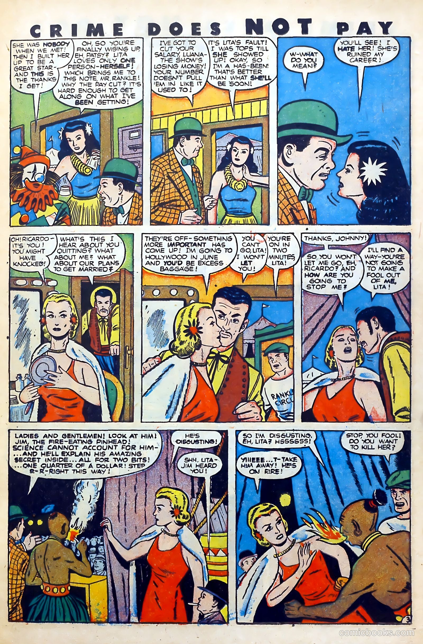 Crime Does Not Pay #76 (1949) — page 17 of 52