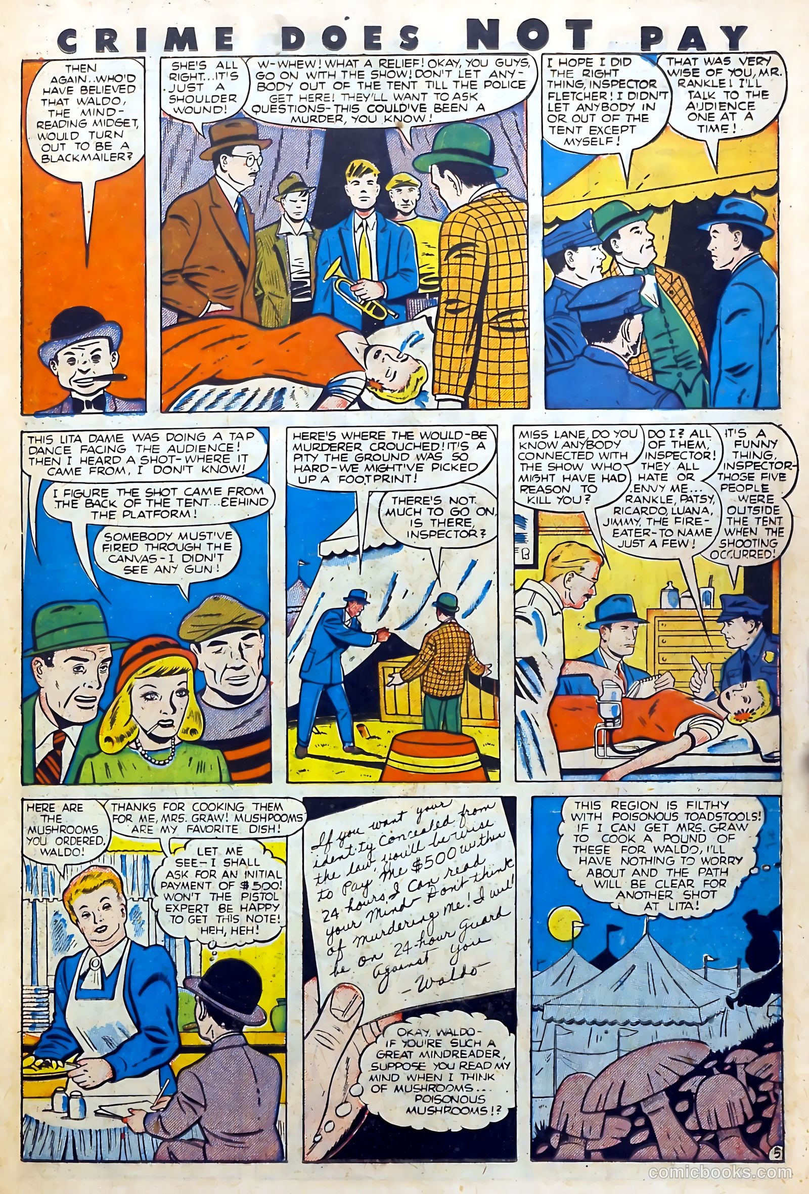 Crime Does Not Pay #76 (1949) — page 19 of 52