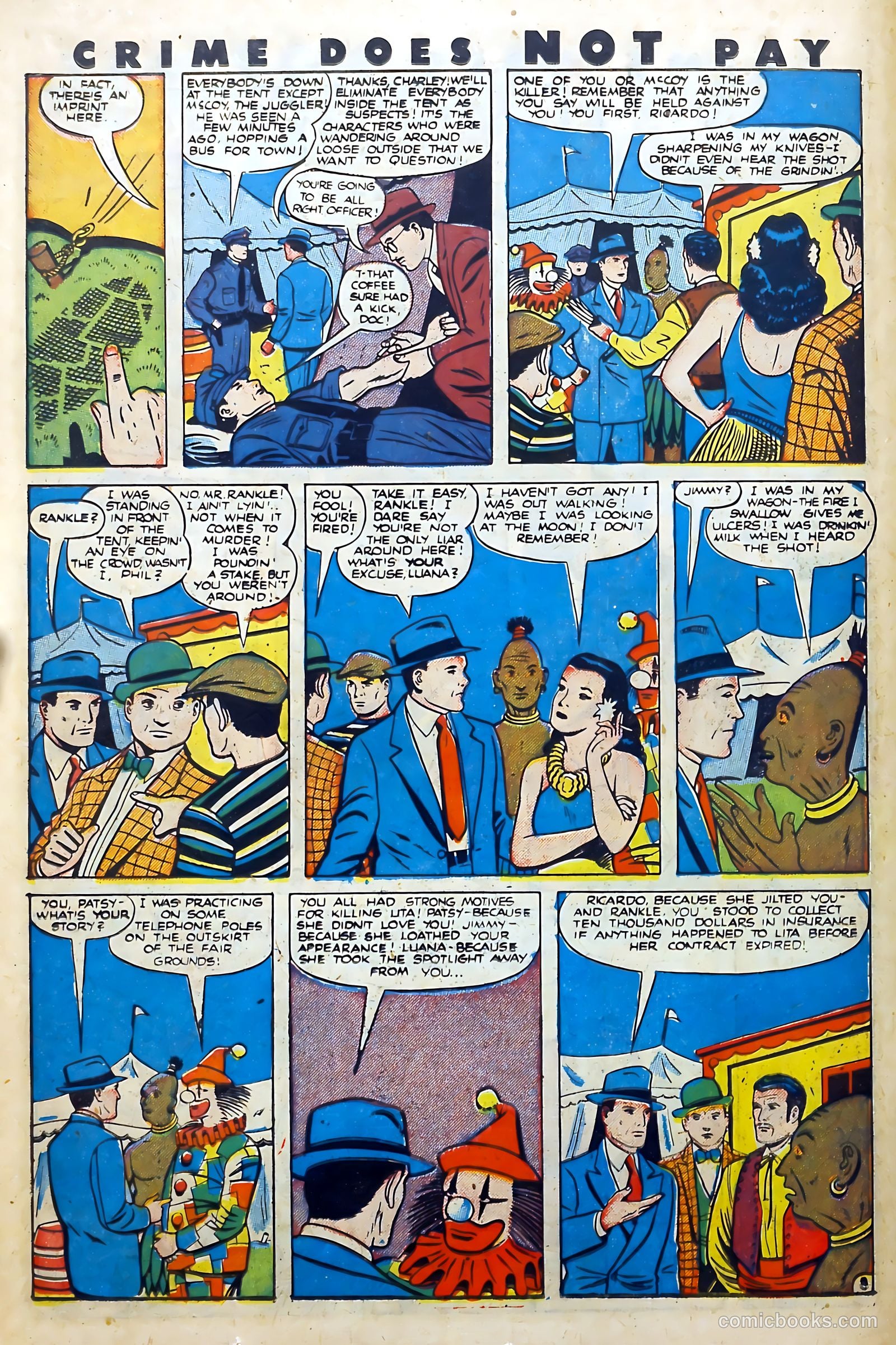 Crime Does Not Pay #76 (1949) — page 22 of 52