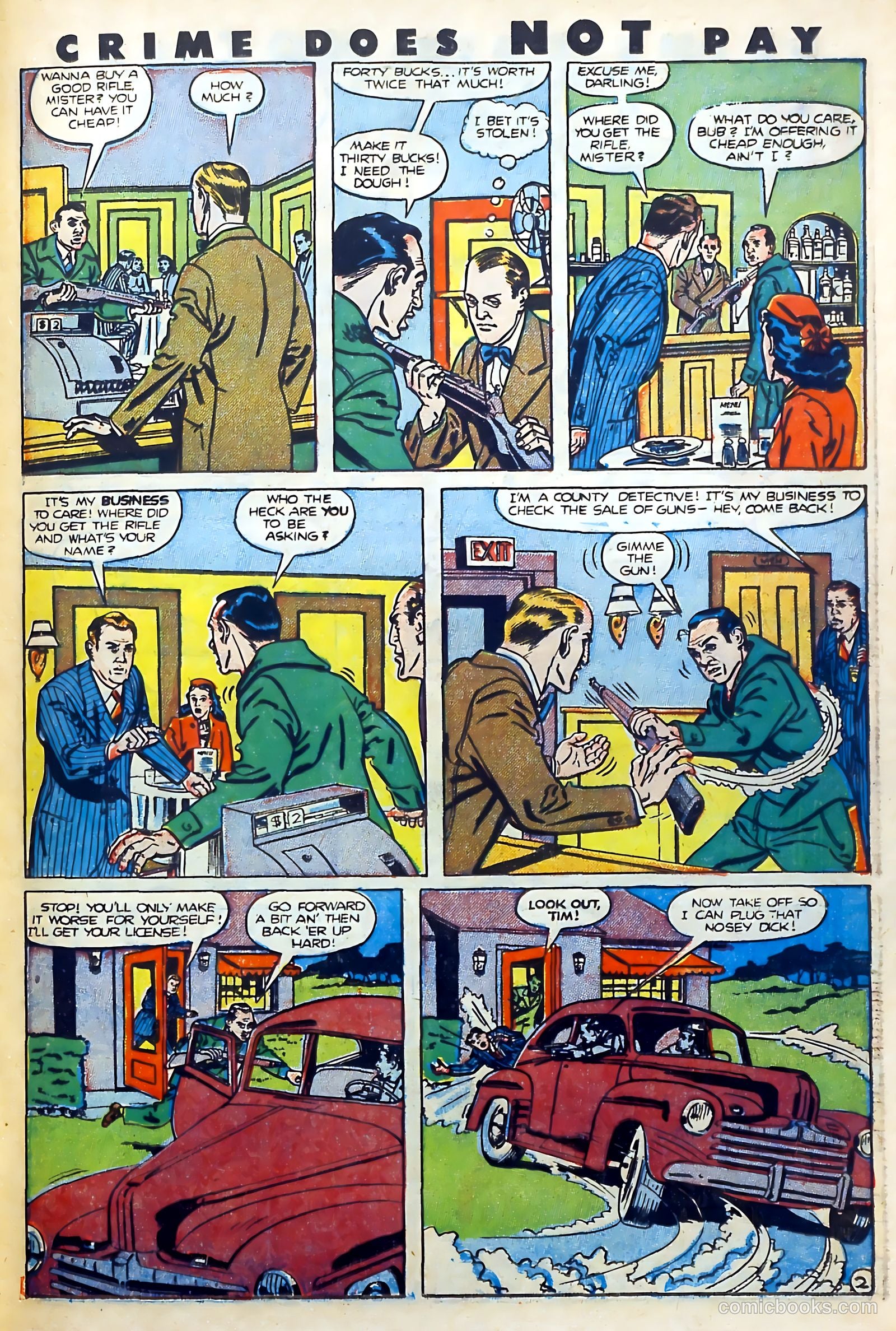 Crime Does Not Pay #76 (1949) — page 29 of 52