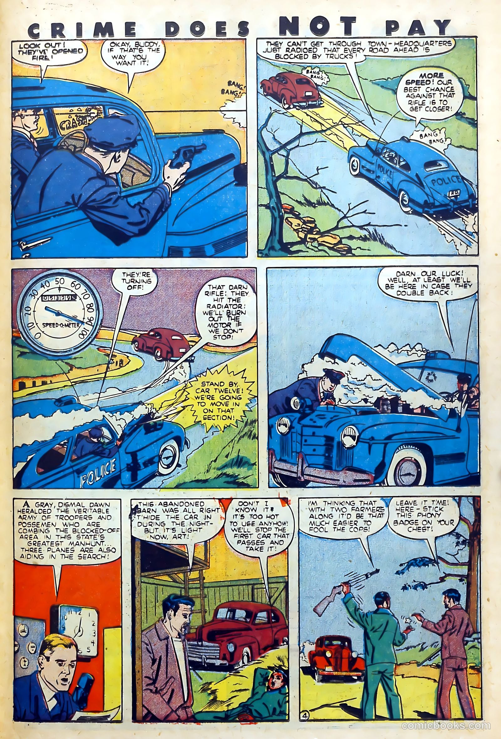 Crime Does Not Pay #76 (1949) — page 31 of 52