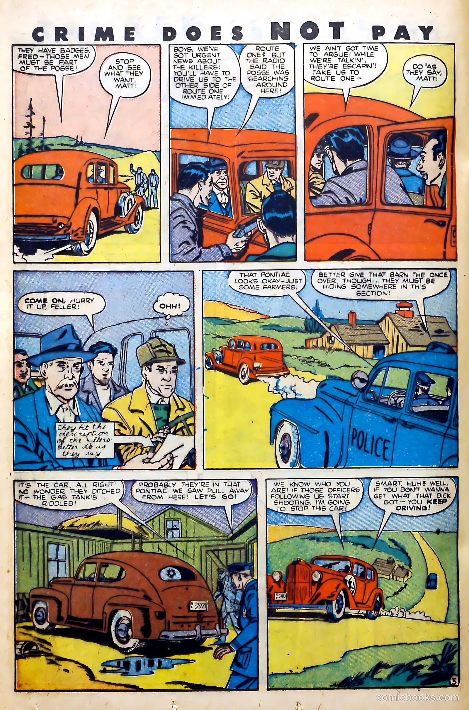 Crime Does Not Pay #76 (1949) — page 32 of 52