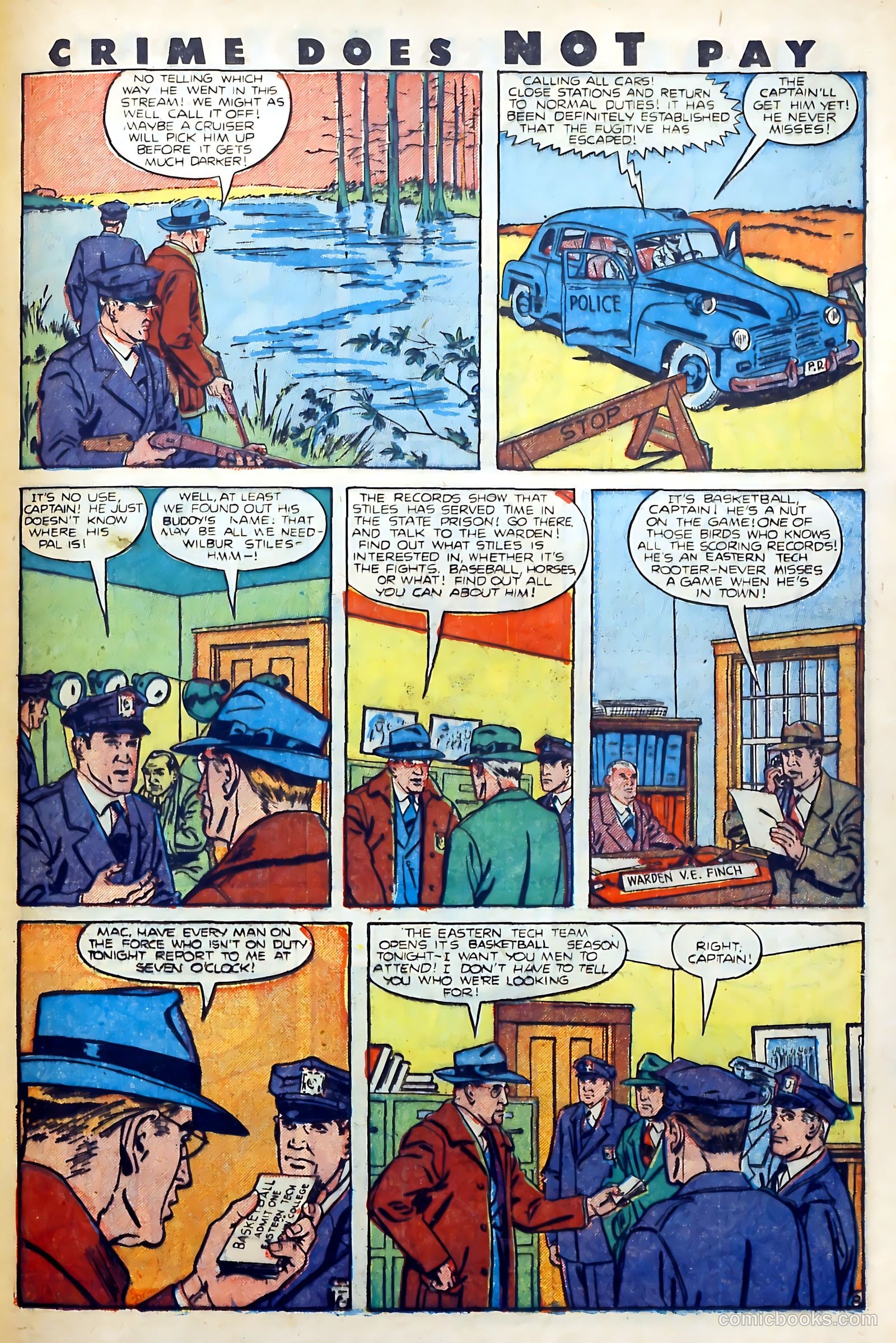 Crime Does Not Pay #76 (1949) — page 35 of 52