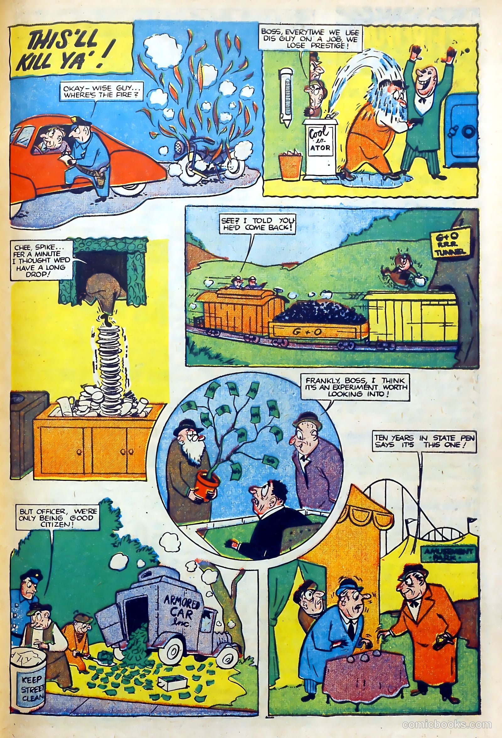 Crime Does Not Pay #76 (1949) — page 39 of 52