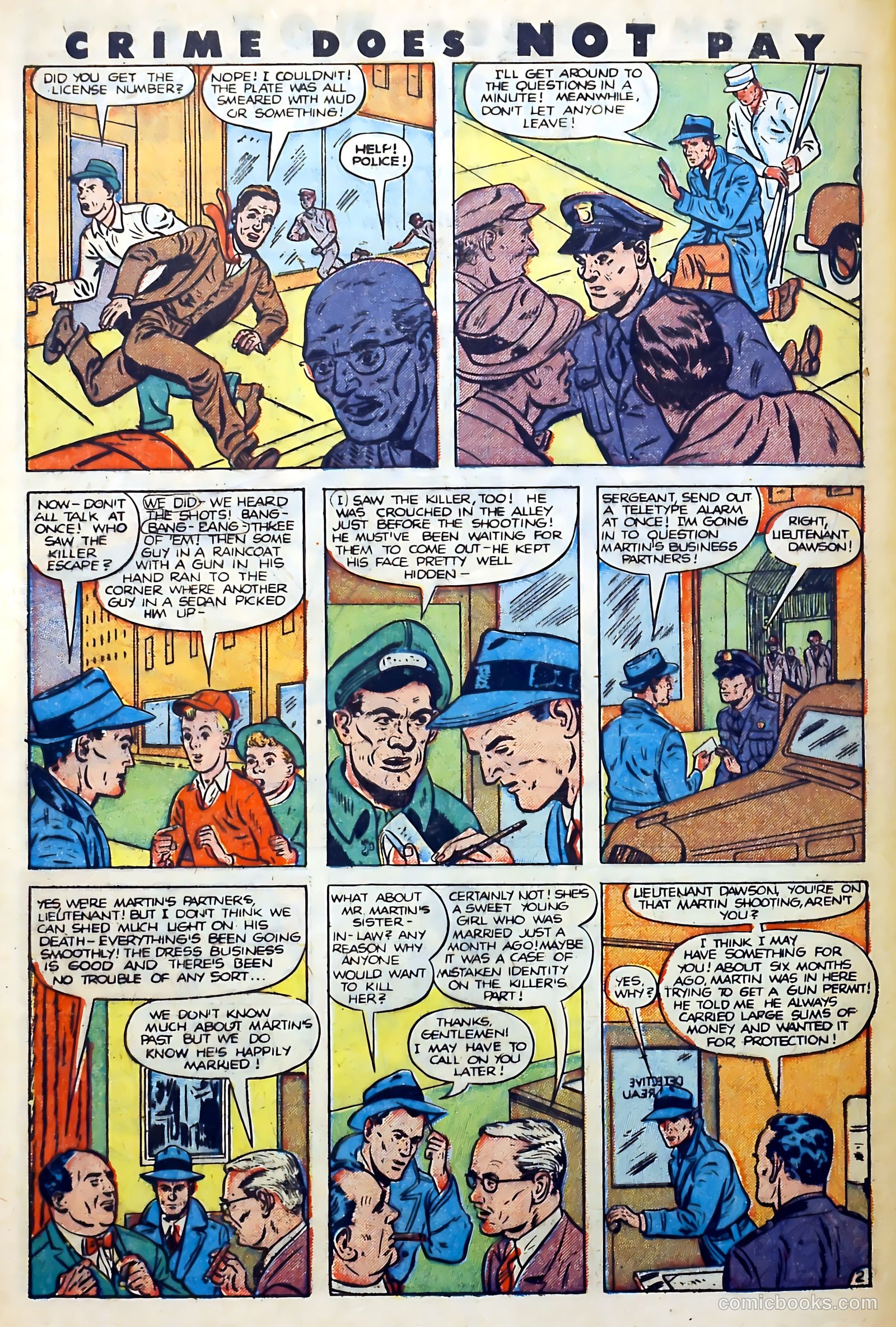Crime Does Not Pay #76 (1949) — page 42 of 52