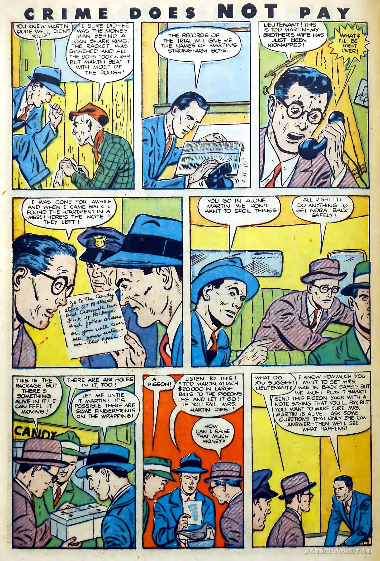 Crime Does Not Pay #76 (1949) — page 44 of 52