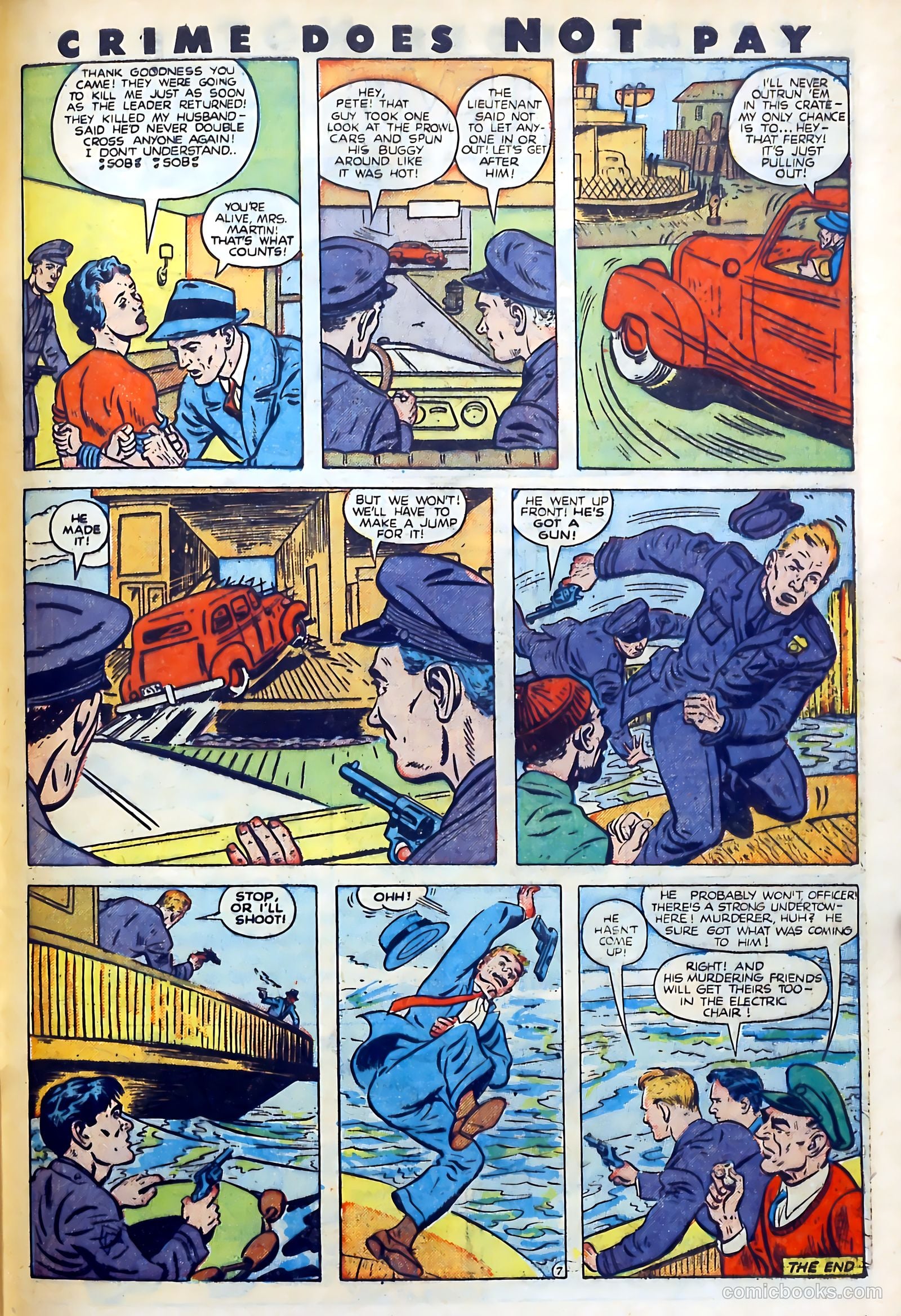 Crime Does Not Pay #76 (1949) — page 47 of 52