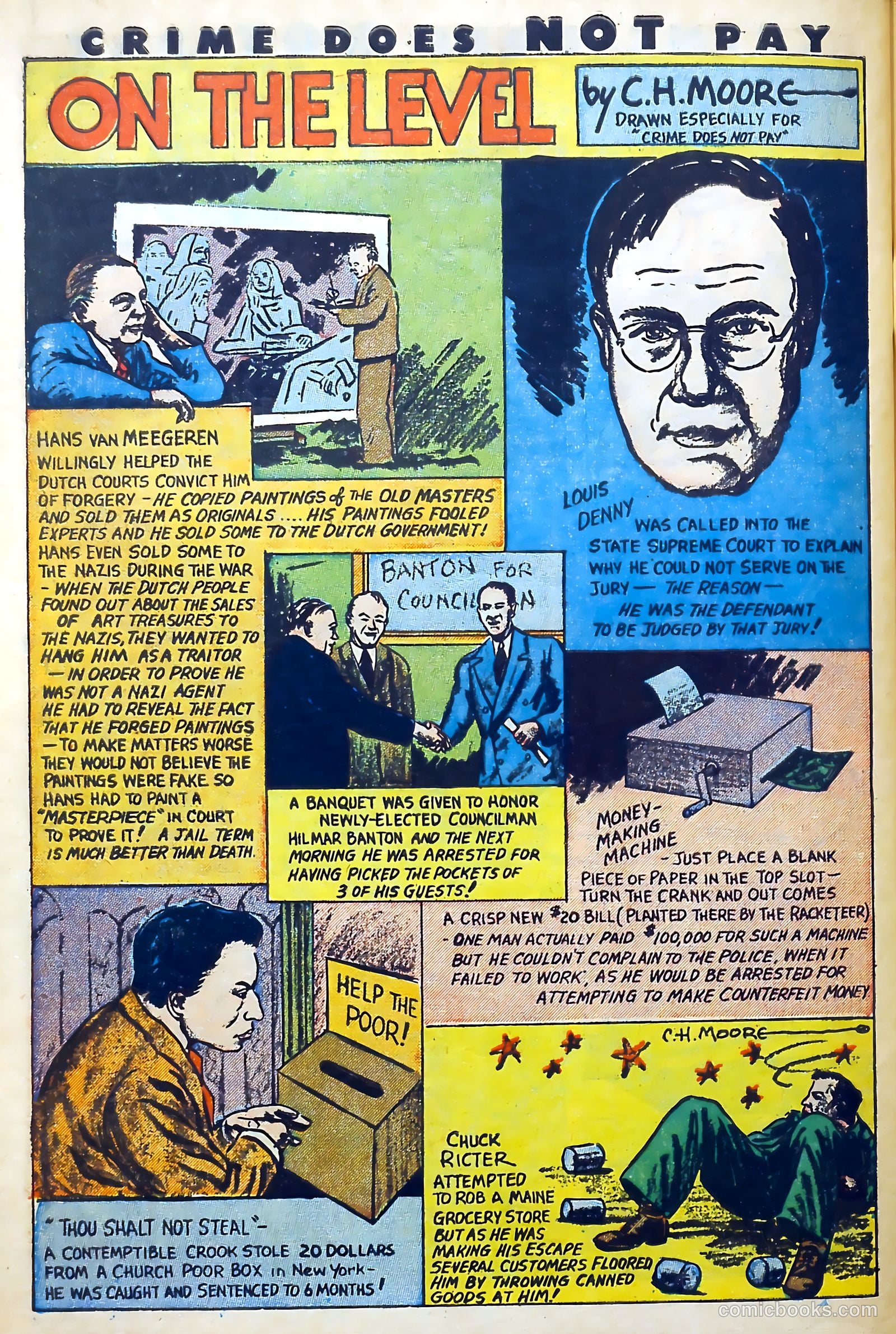 Crime Does Not Pay #76 (1949) — page 48 of 52