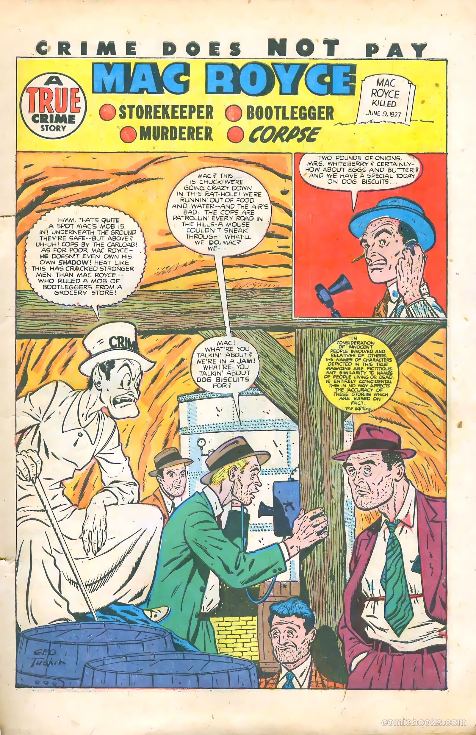 Crime Does Not Pay #77 (1949) — page 3 of 52