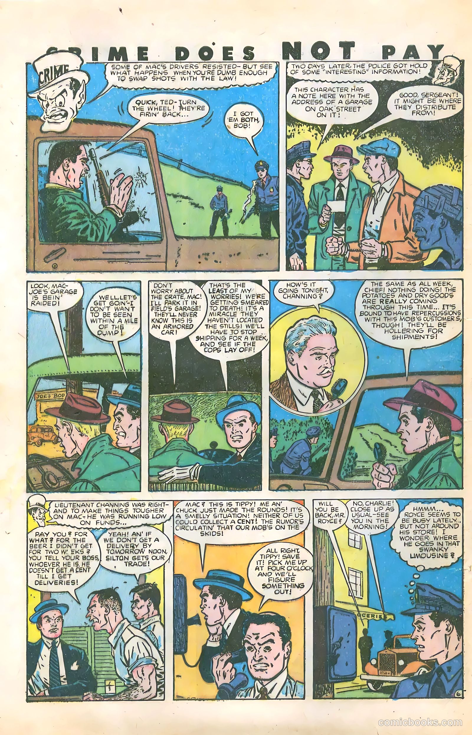 Crime Does Not Pay #77 (1949) — page 8 of 52