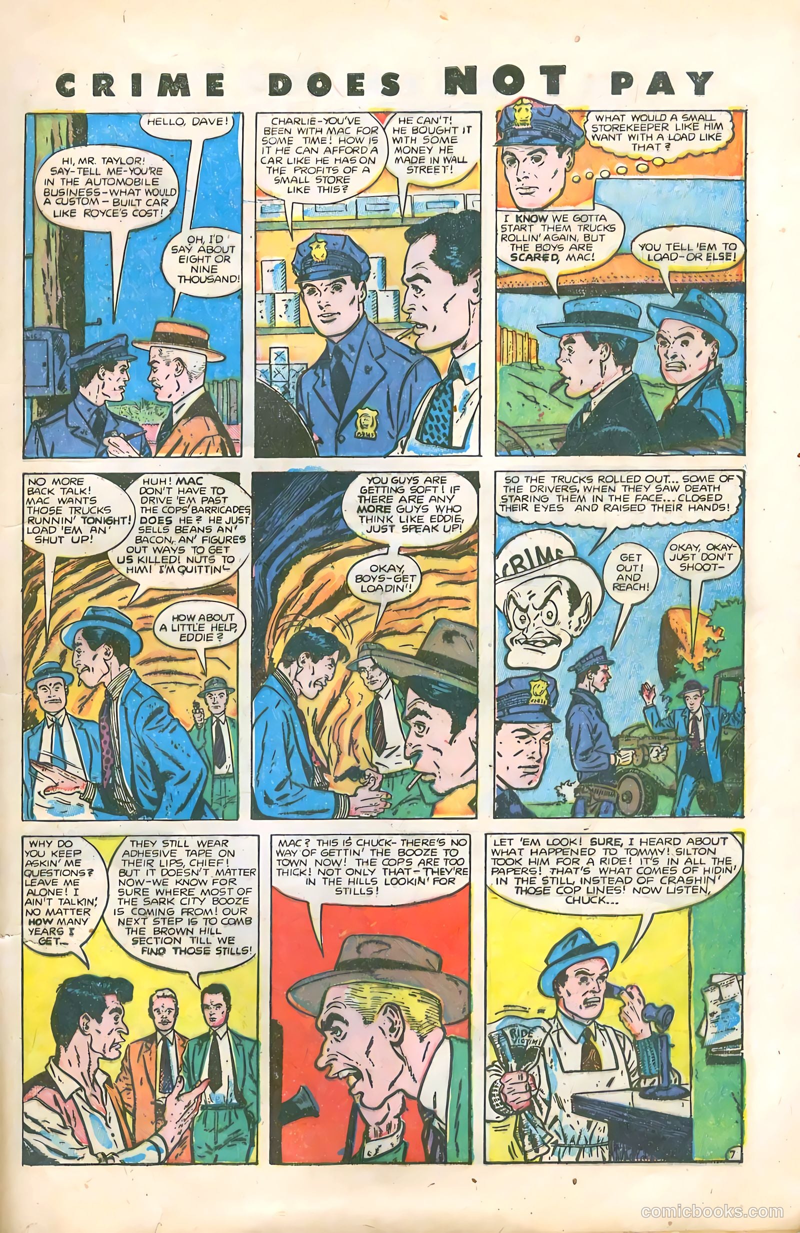 Crime Does Not Pay #77 (1949) — page 9 of 52