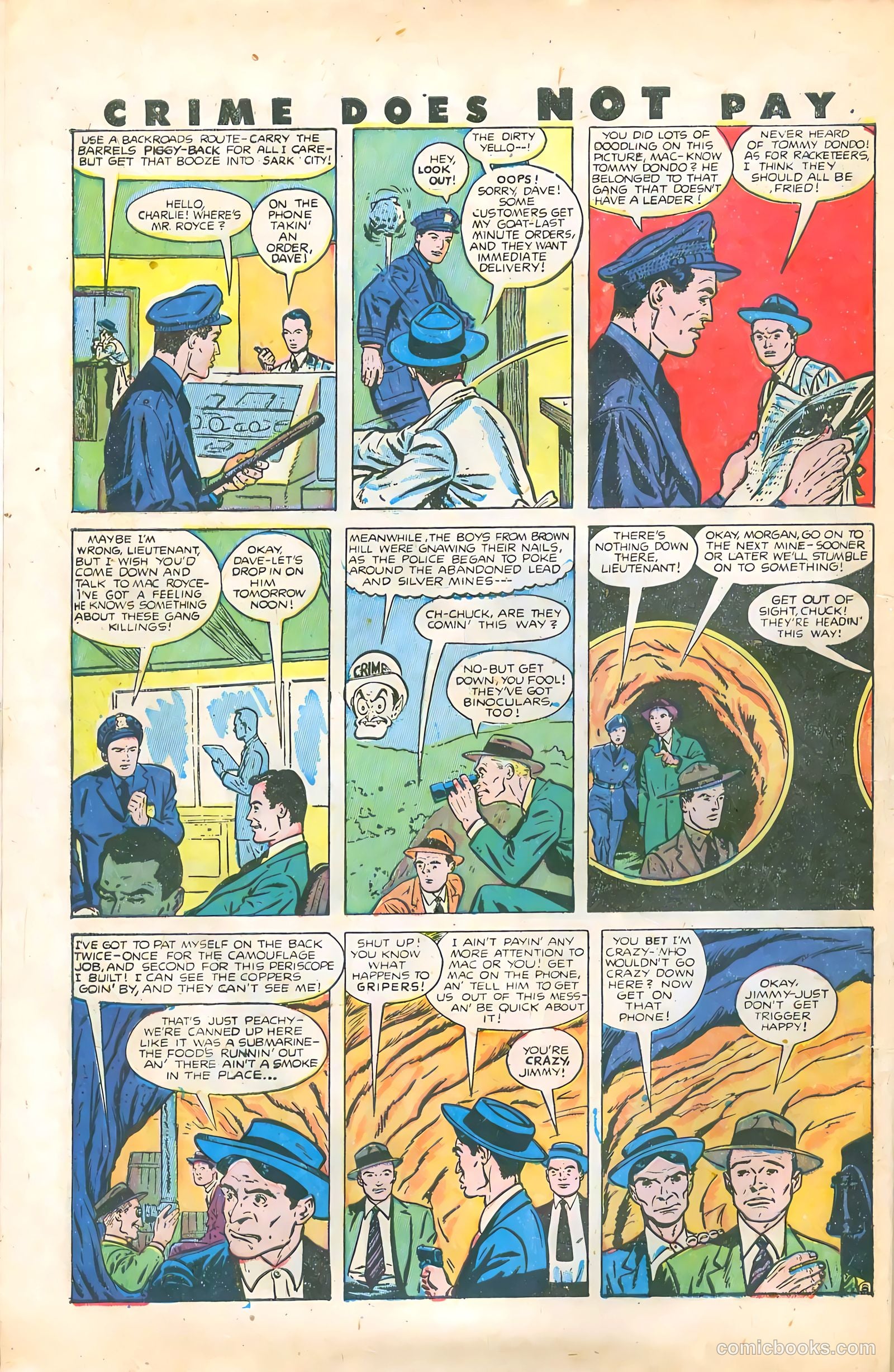 Crime Does Not Pay #77 (1949) — page 10 of 52
