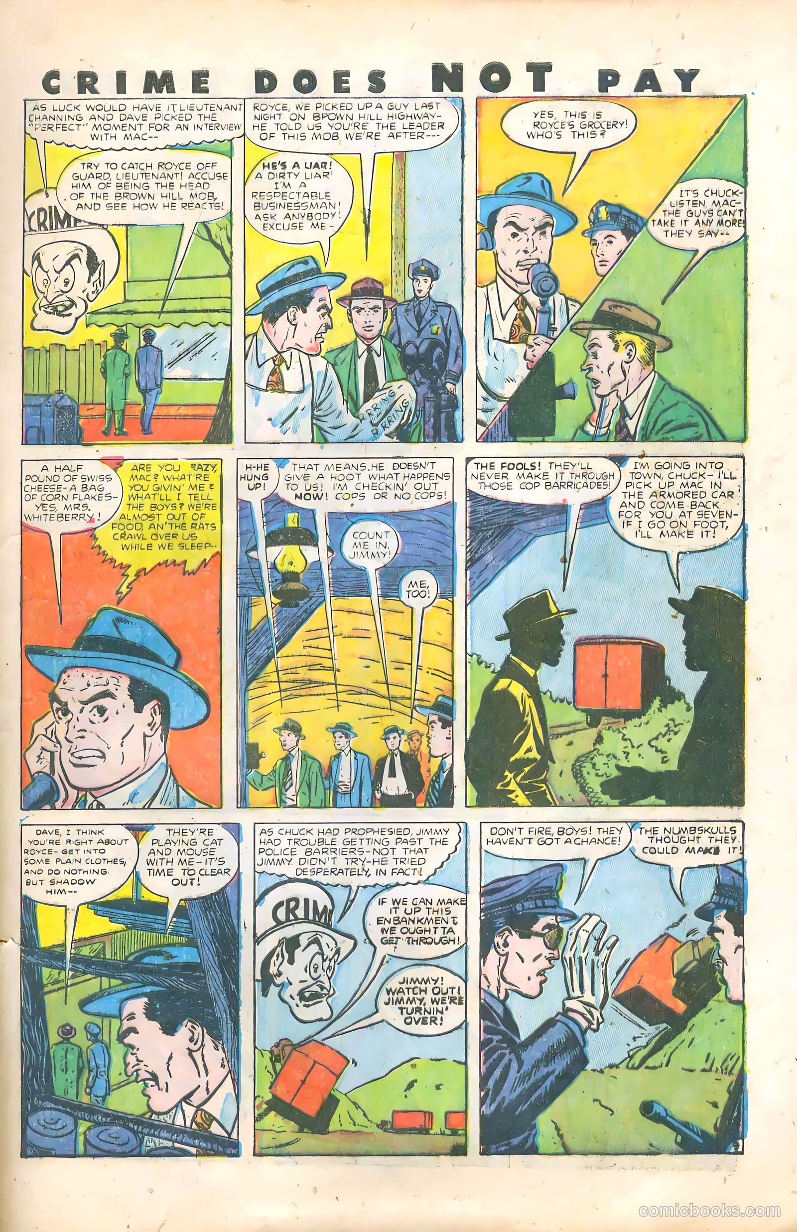 Crime Does Not Pay #77 (1949) — page 11 of 52