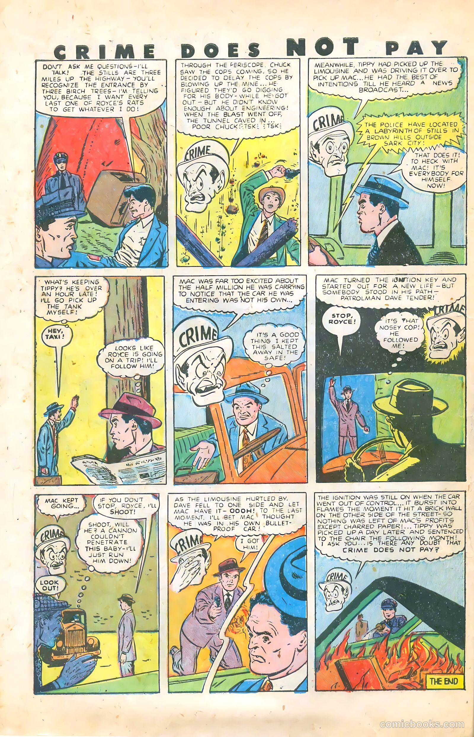 Crime Does Not Pay #77 (1949) — page 12 of 52