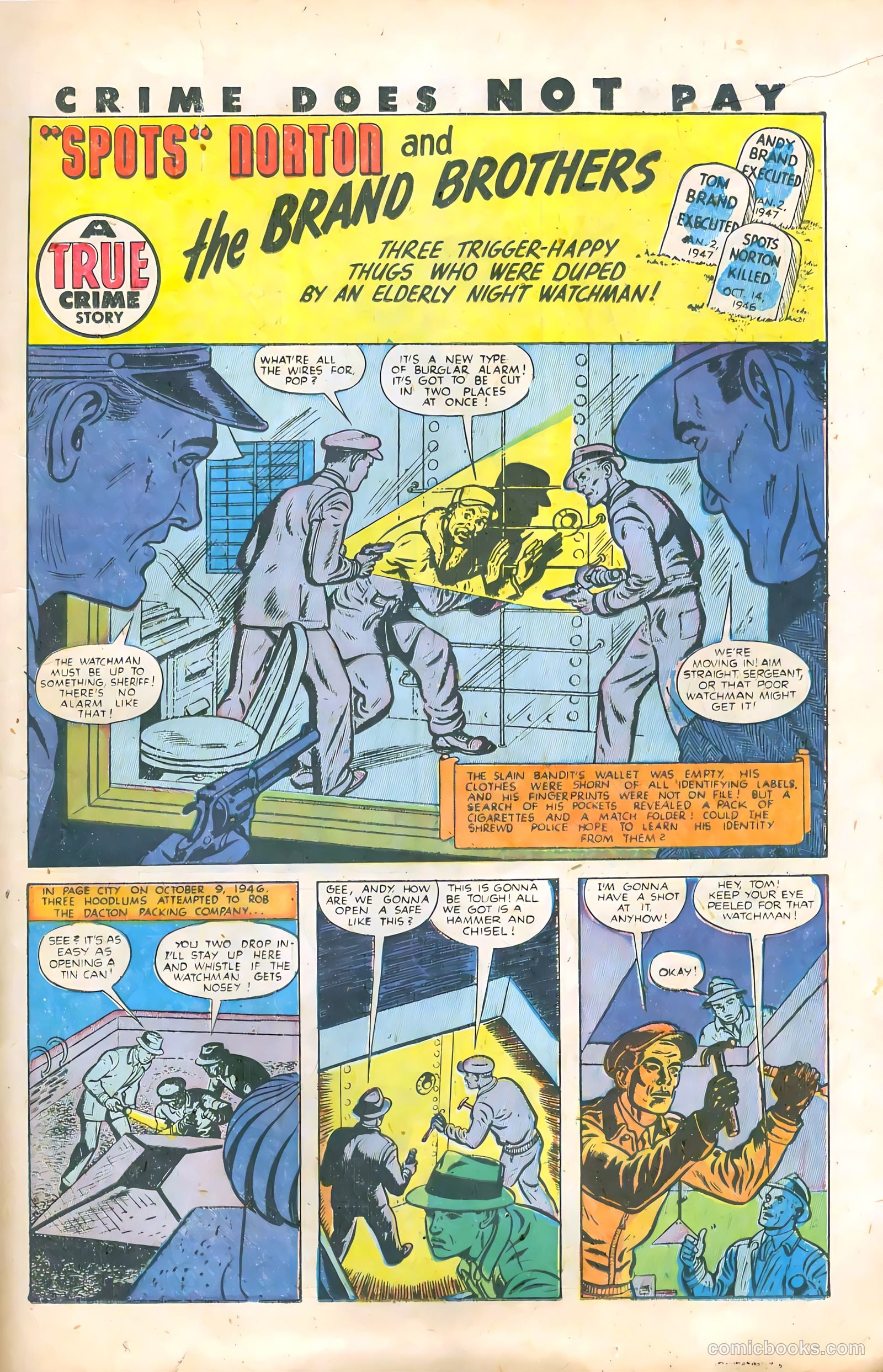 Crime Does Not Pay #77 (1949) — page 15 of 52