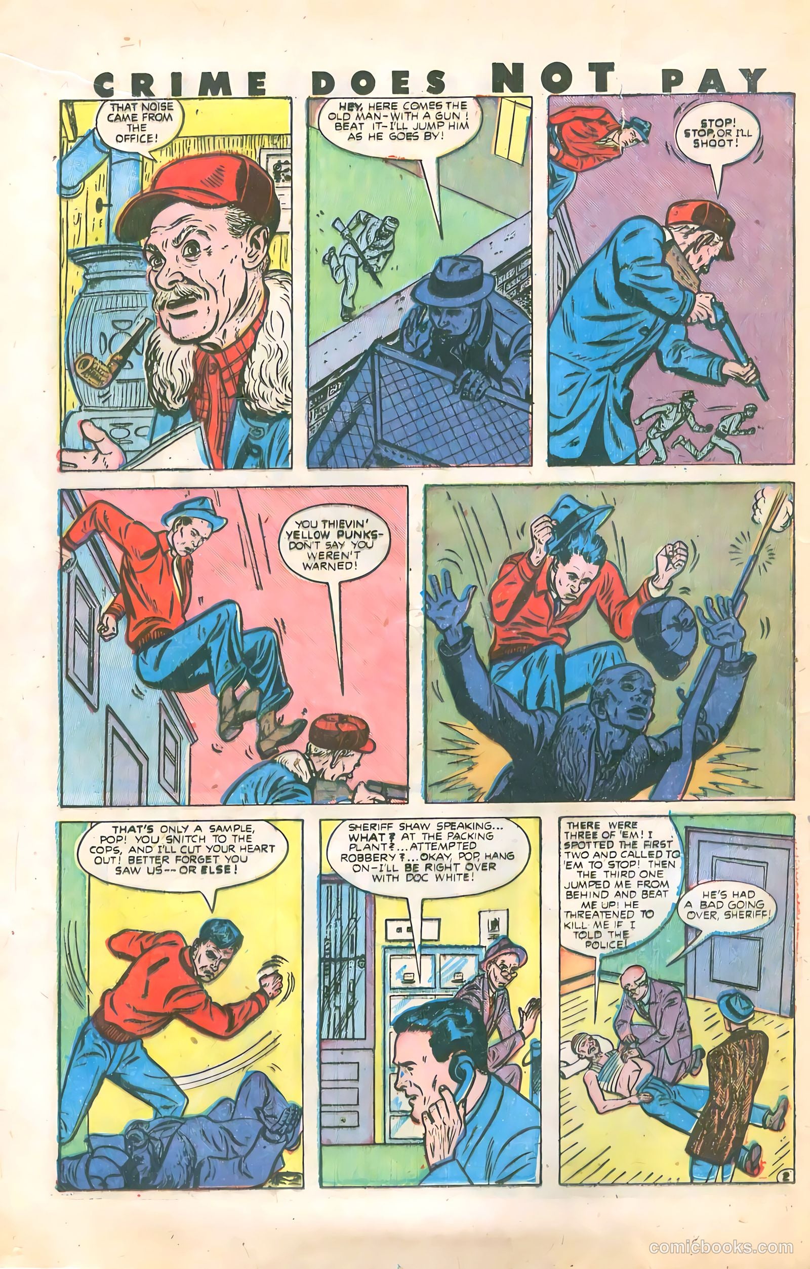 Crime Does Not Pay #77 (1949) — page 16 of 52