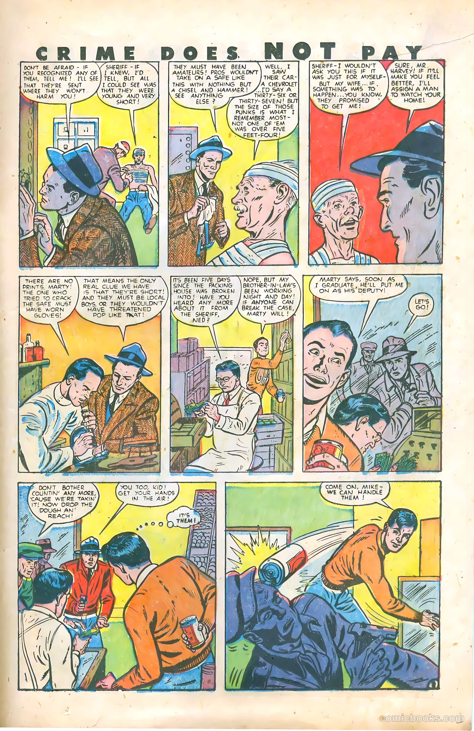 Crime Does Not Pay #77 (1949) — page 17 of 52